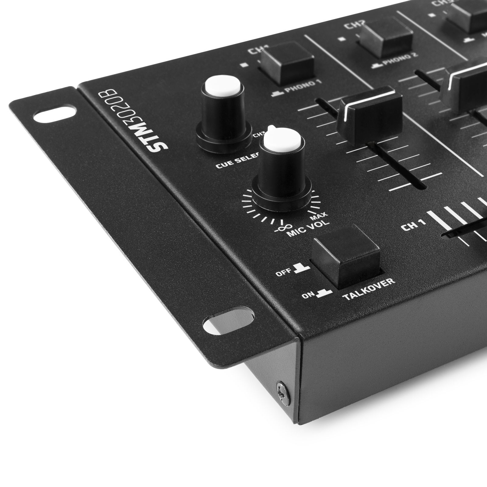 STM-3020B 6-Channel Mixer USB/MP3 - Black