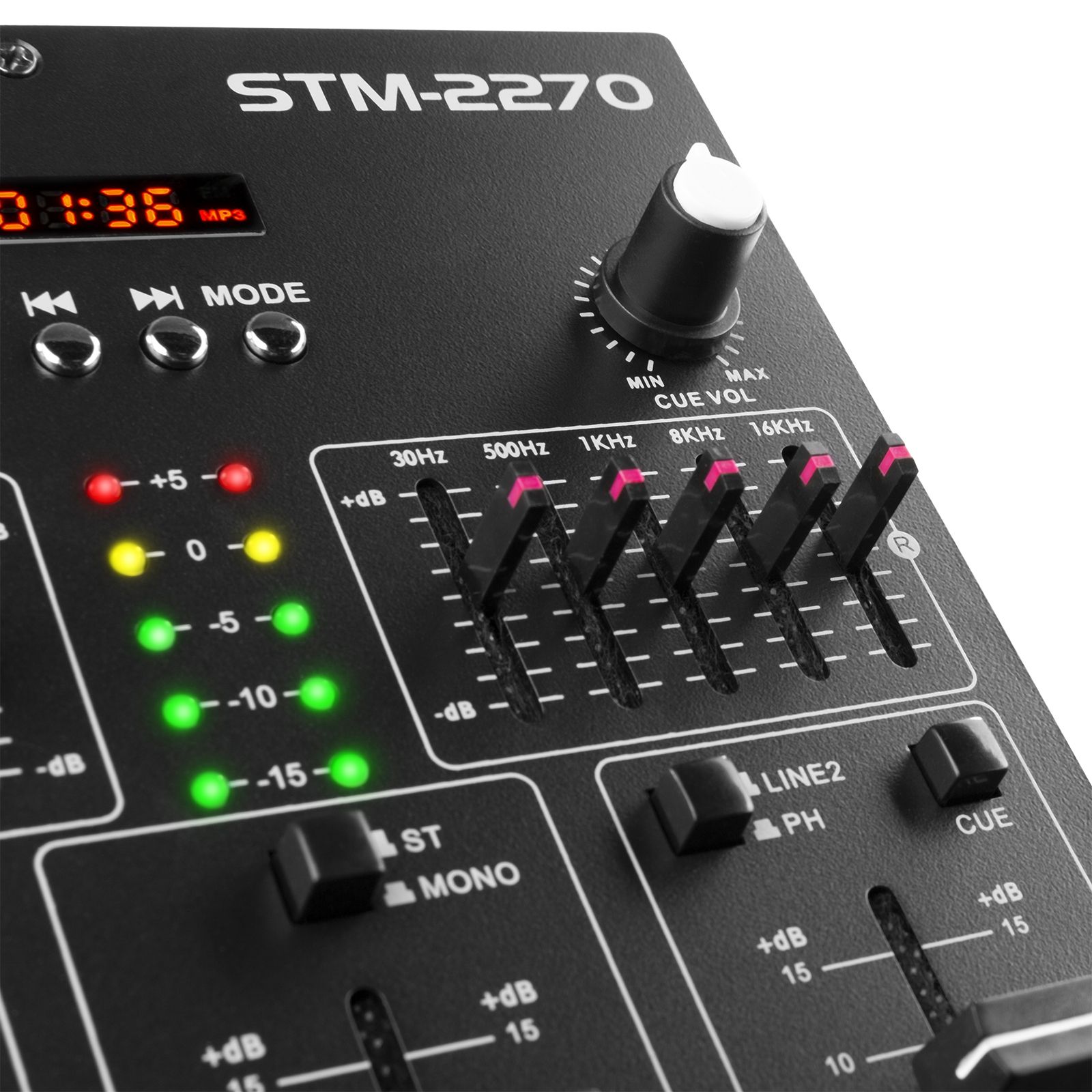 STM2270 4-Channel Mixer Sound Effects USB/MP3/BT