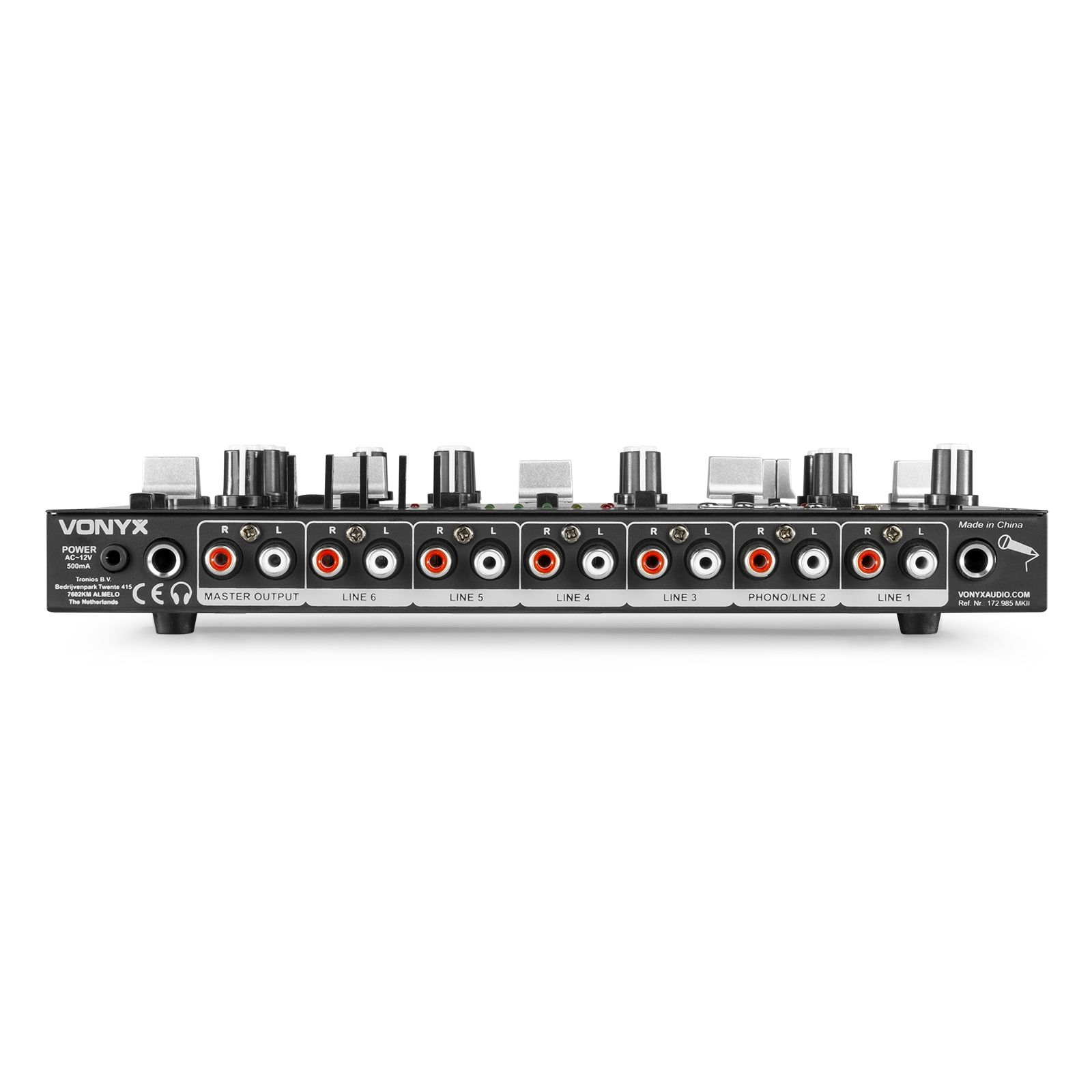 STM2290 8-Channel Mixer with Sound Effects USB/MP3/BT