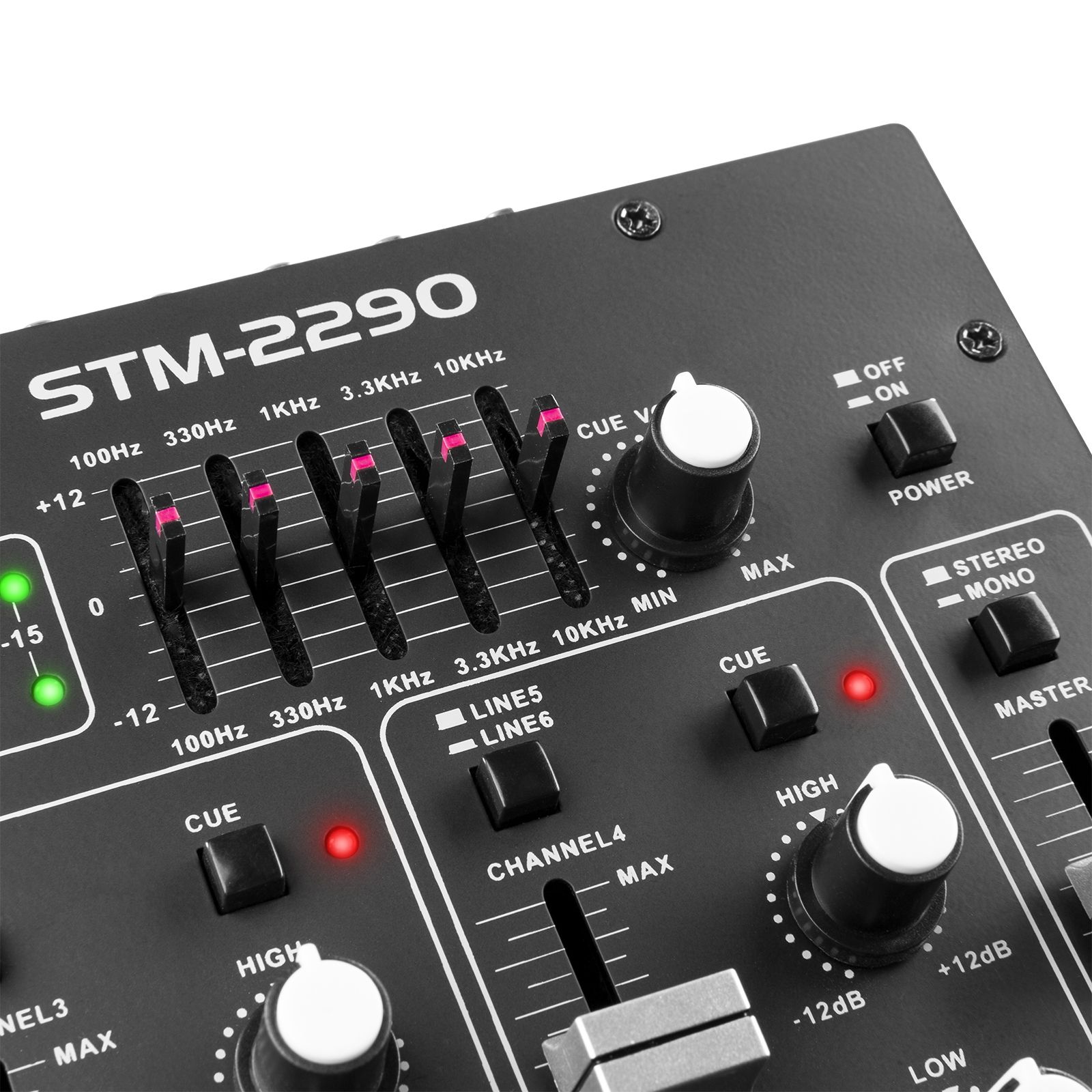 STM2290 8-Channel Mixer with Sound Effects USB/MP3/BT