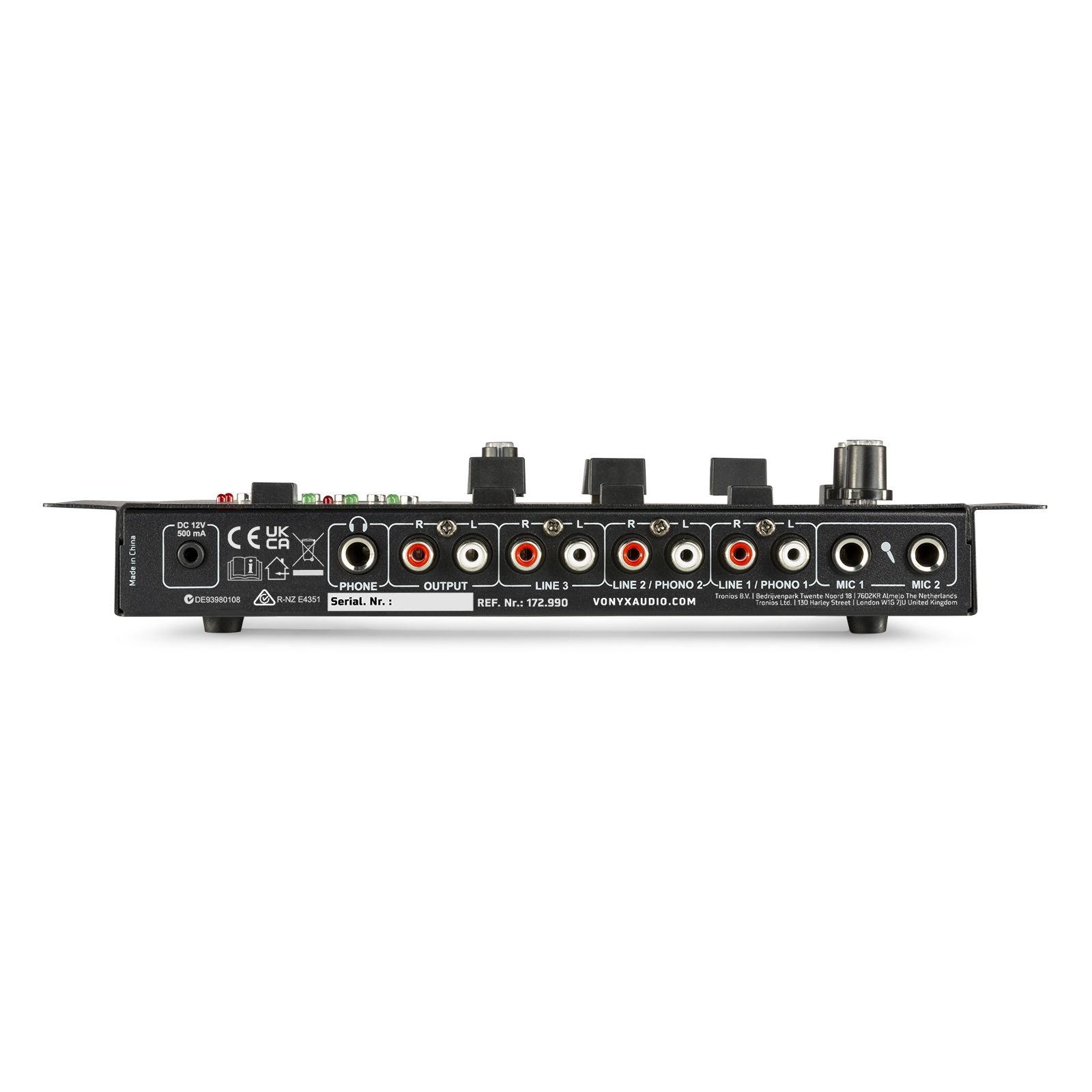 STM3030 6-Channel Mixer USB/MP3/BT/REC