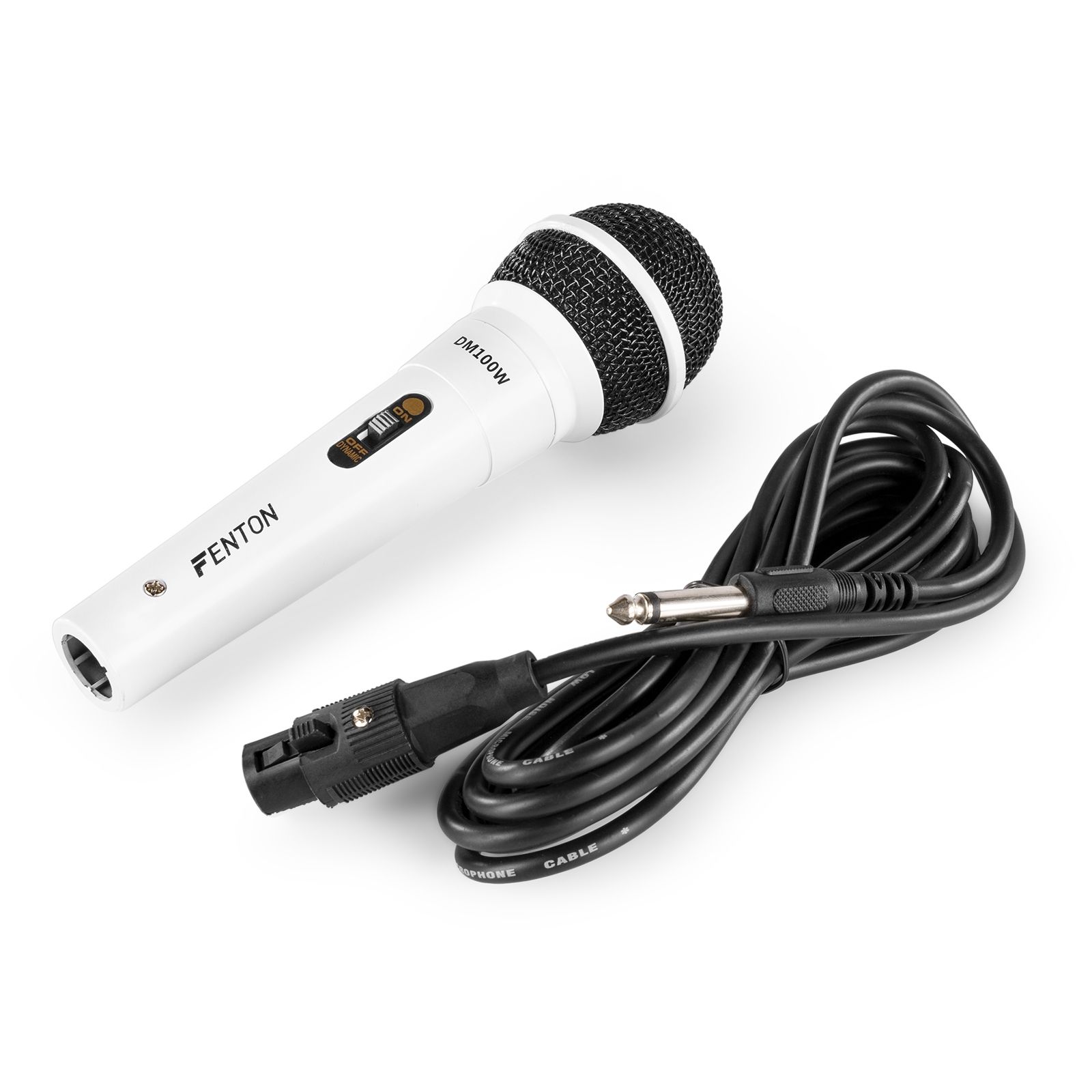 DM100W Dynamic Microphone White