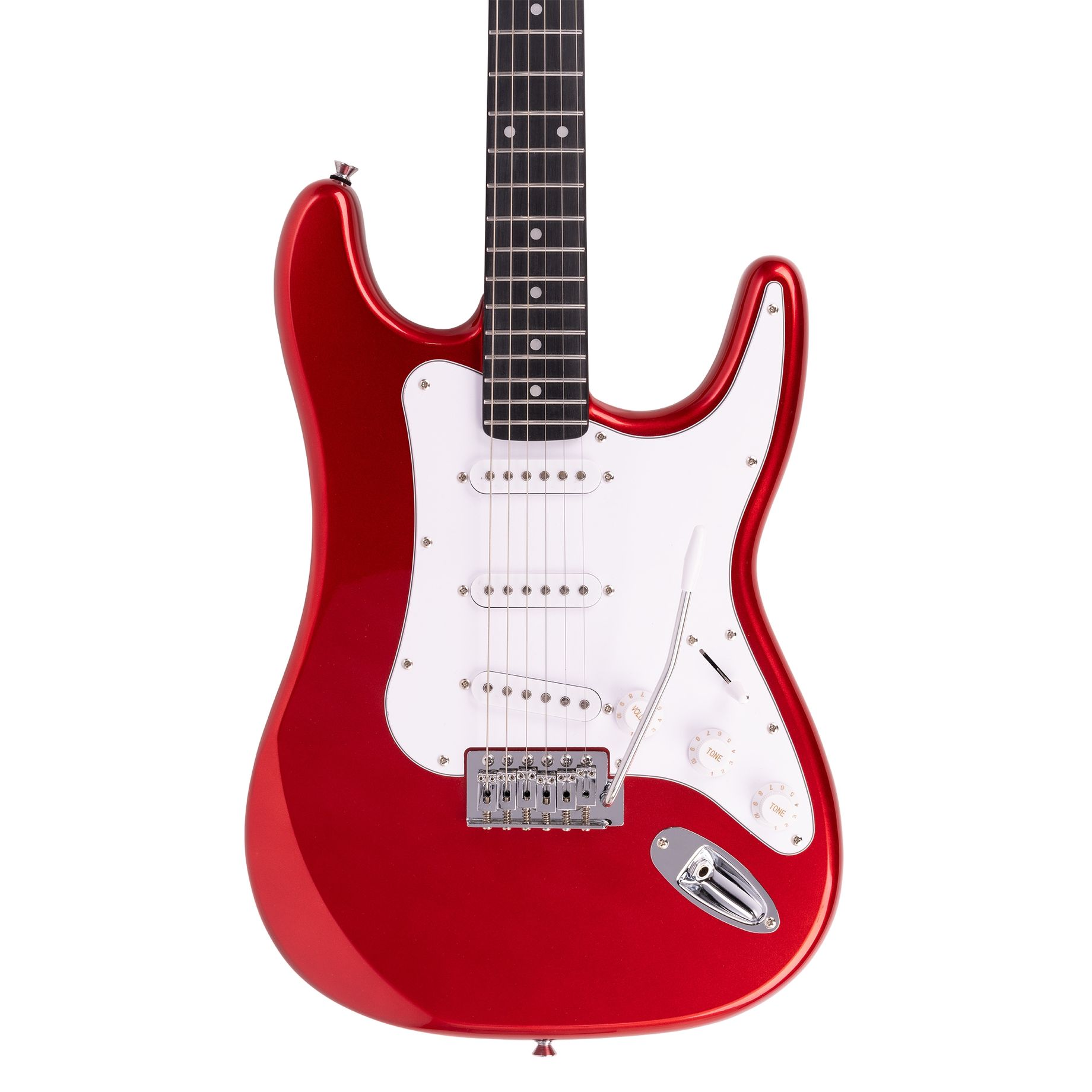 Rebel ST Electric Guitar Metallic Red
