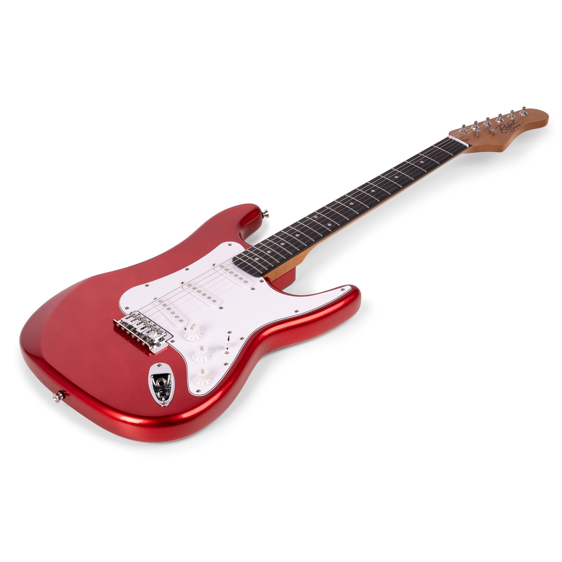 Rebel ST Electric Guitar Metallic Red