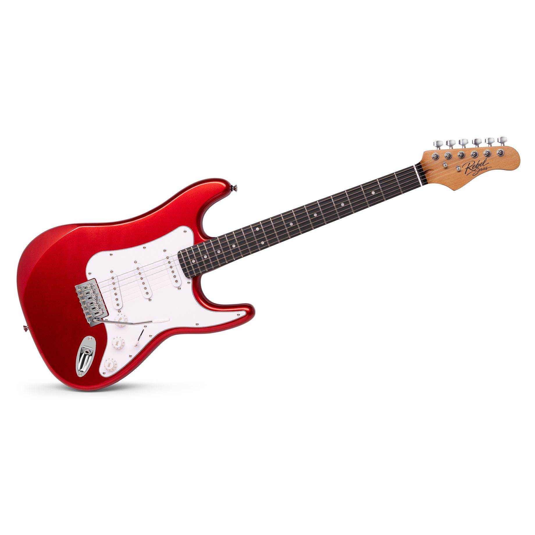 Rebel ST Electric Guitar Metallic Red
