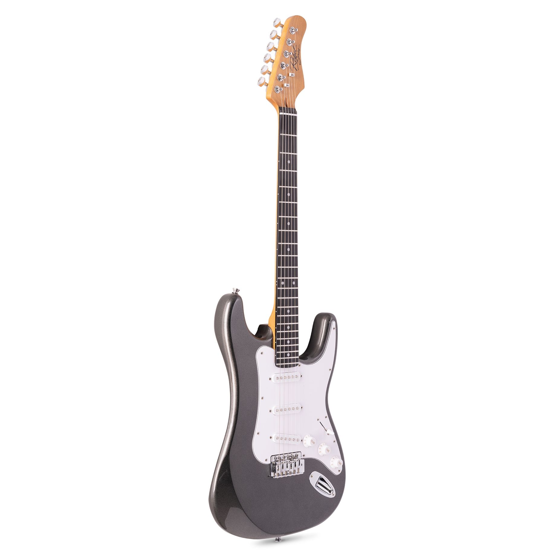 Rebel ST Electric Guitar Metallic Black