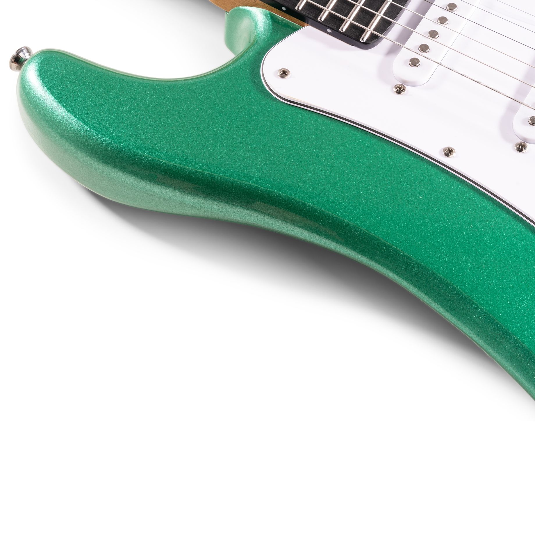 Rebel ST Electric Guitar Metallic Green