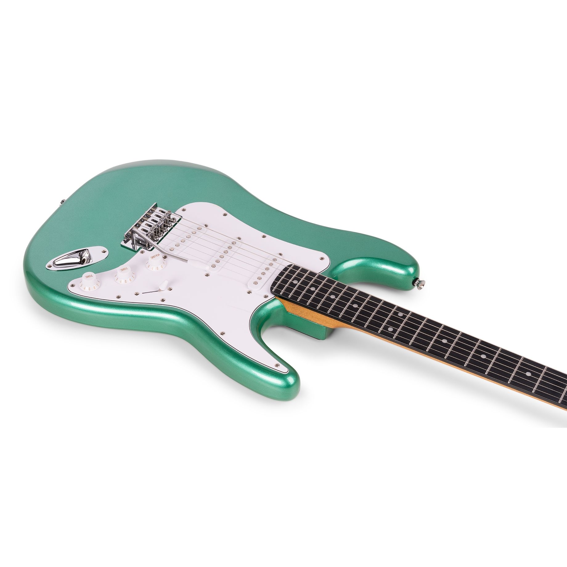 Rebel ST Electric Guitar Metallic Green