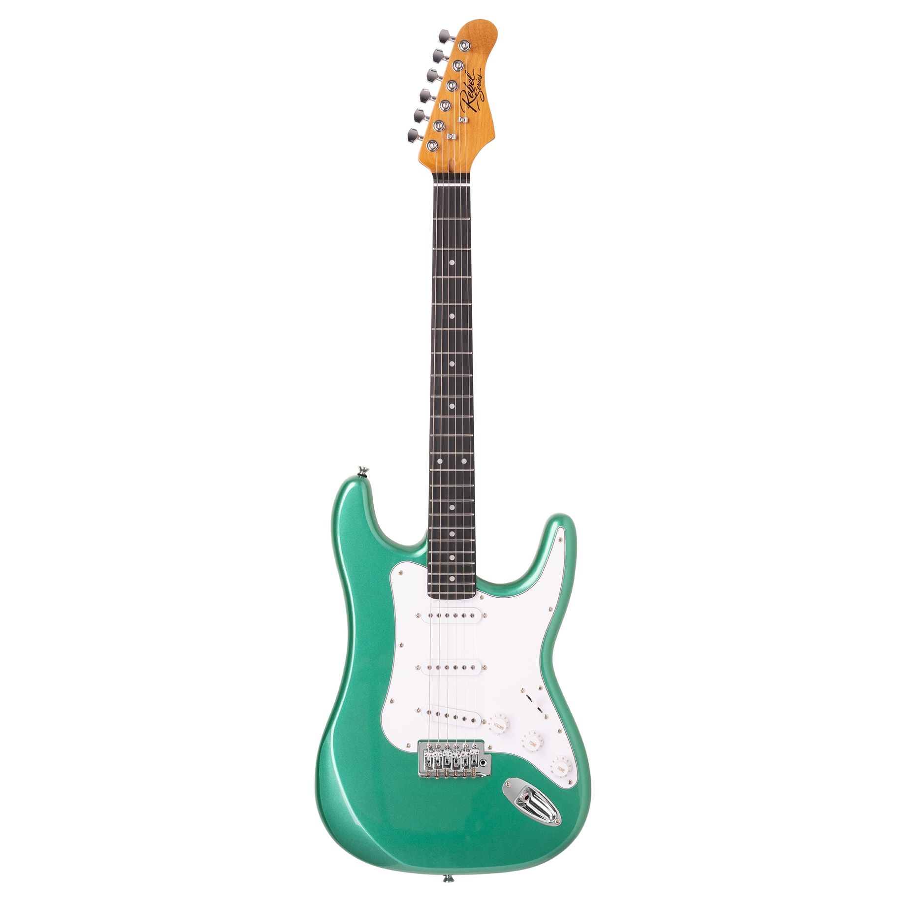 Rebel ST Electric Guitar Metallic Green