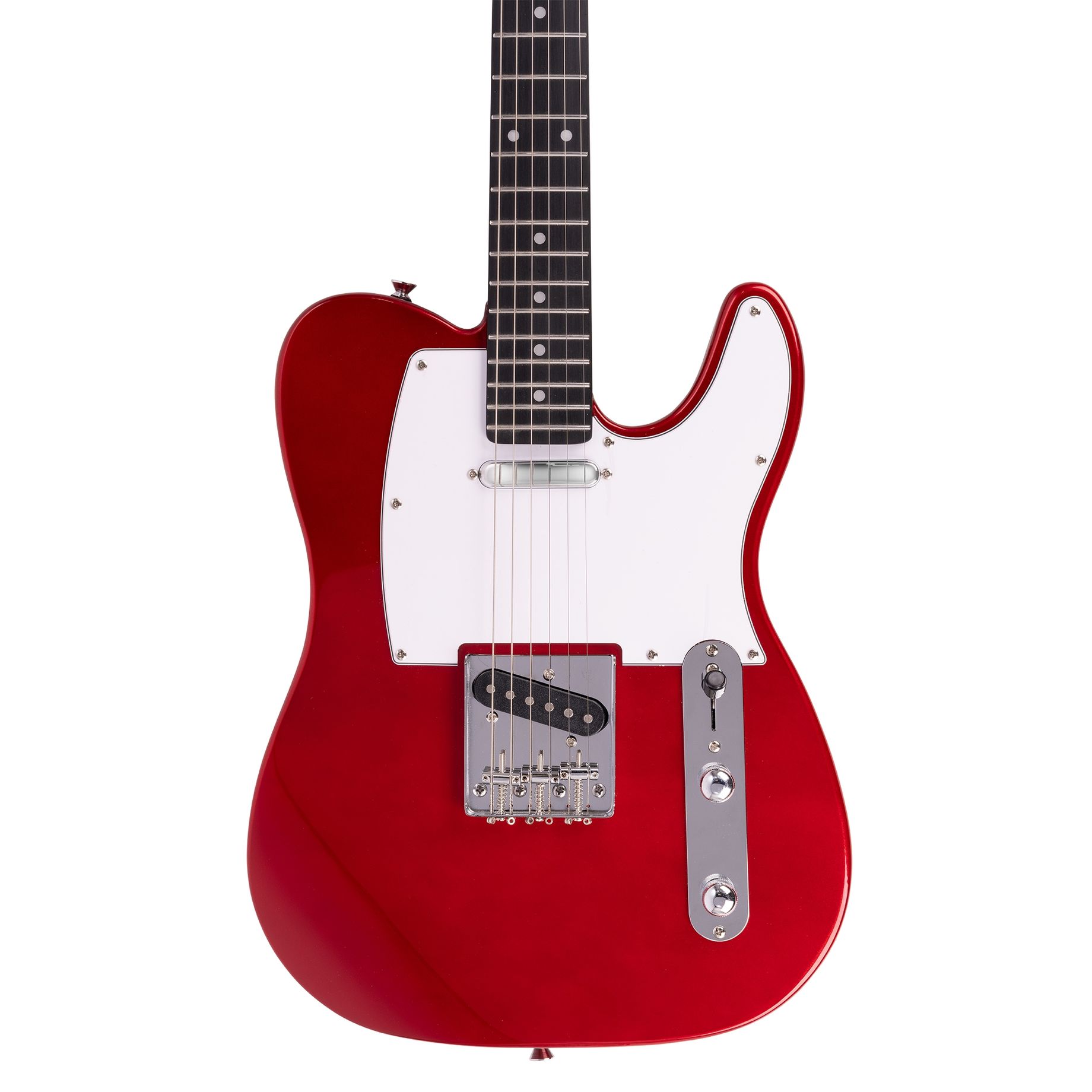Rebel TE Electric Guitar Metallic Red