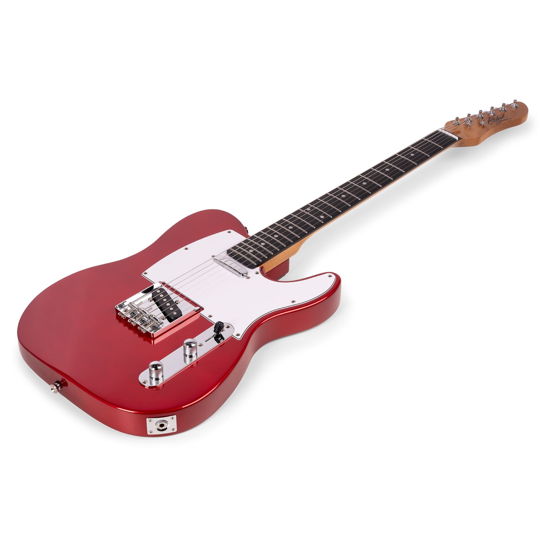 Rebel TE Electric Guitar Metallic Red