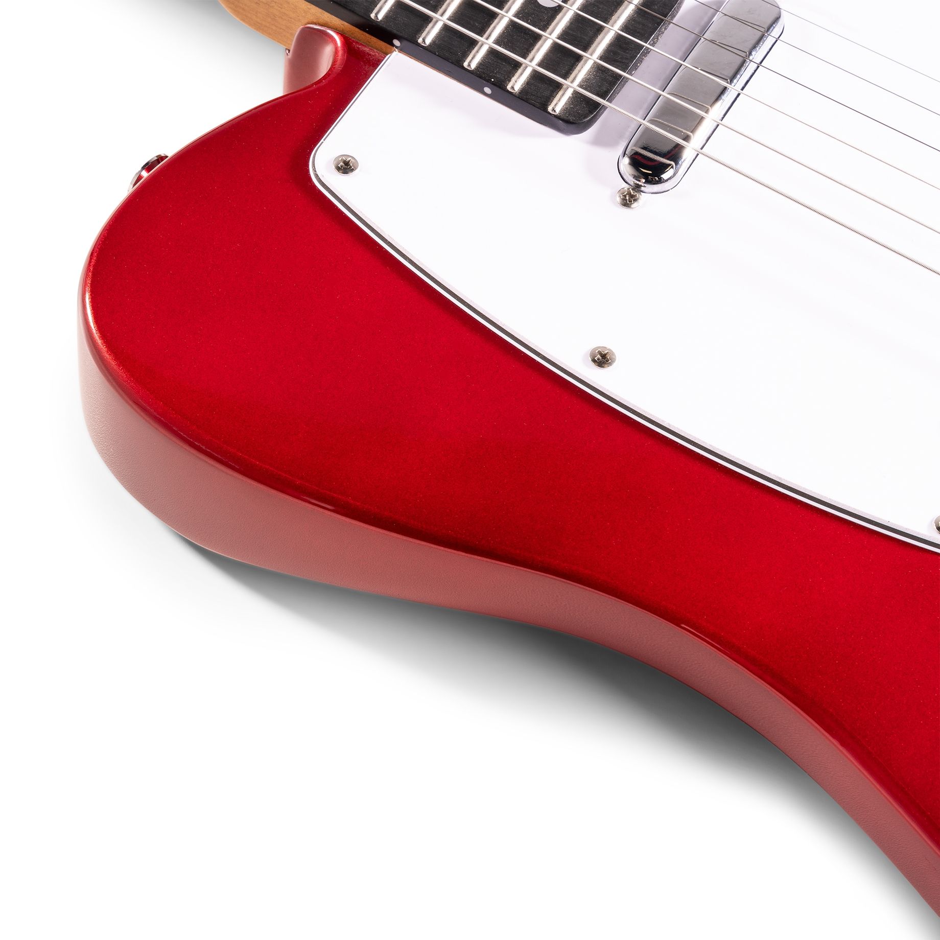 Rebel TE Electric Guitar Metallic Red