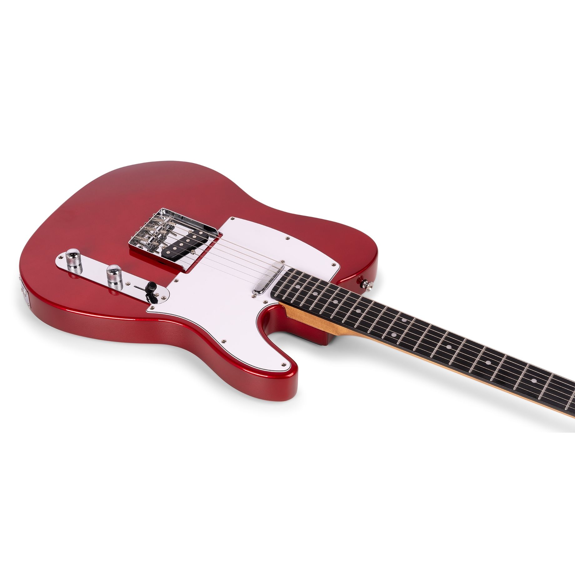 Rebel TE Electric Guitar Metallic Red