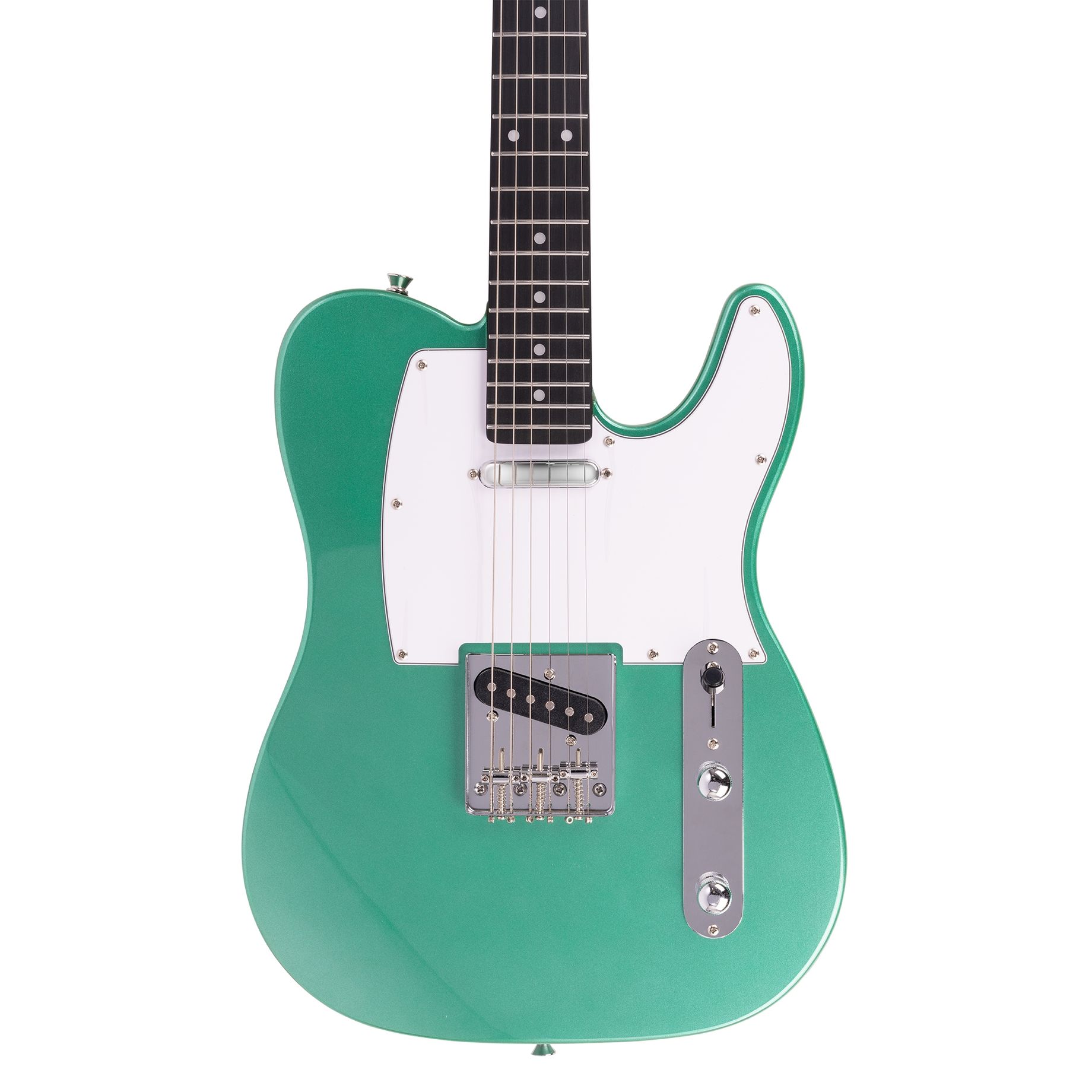 Rebel TE Electric Guitar Metallic Green
