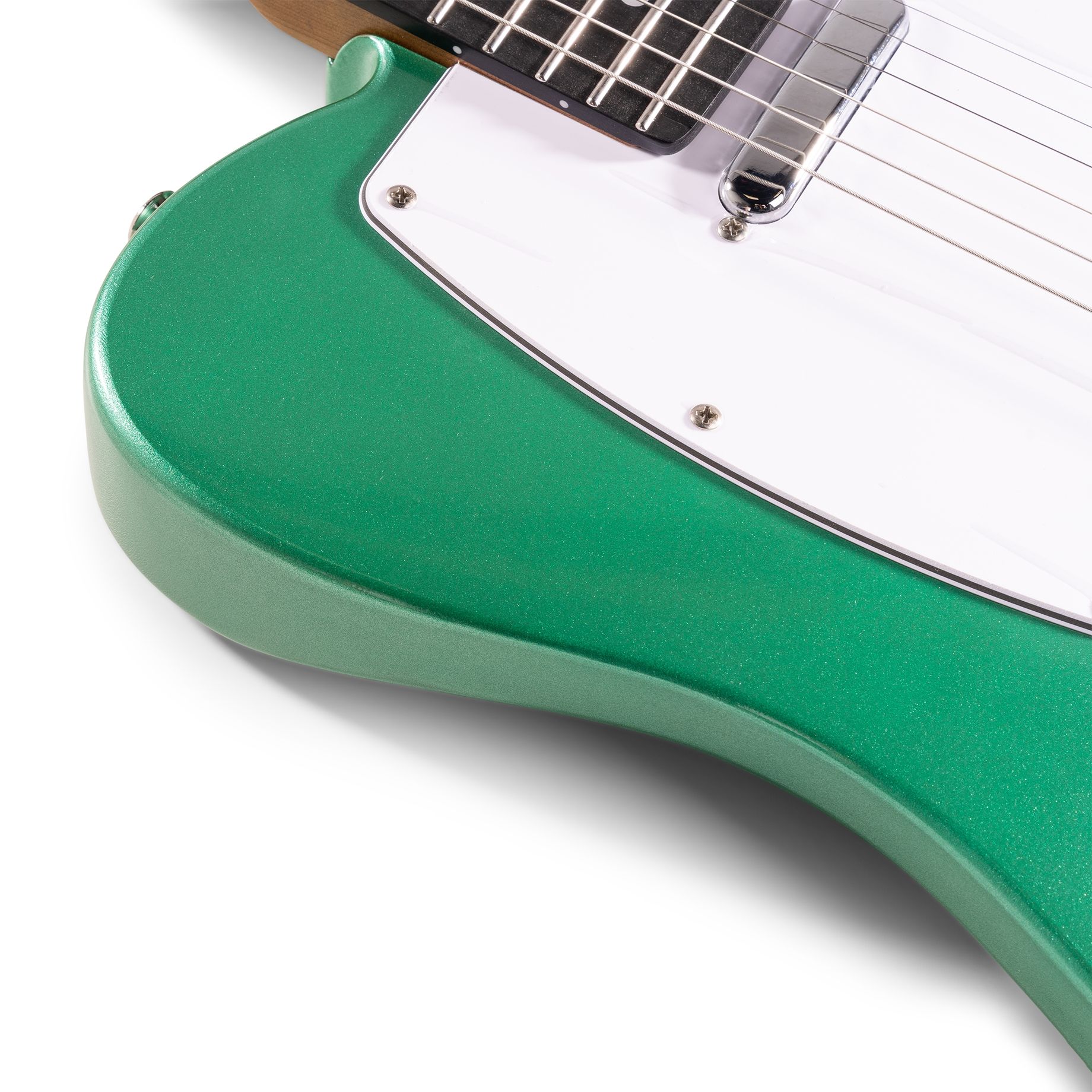 Rebel TE Electric Guitar Metallic Green
