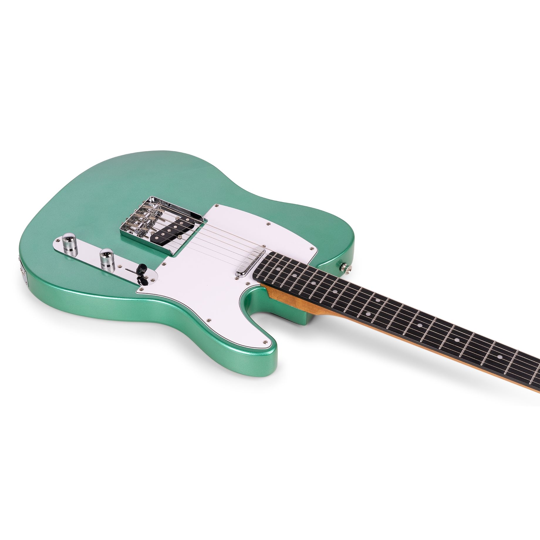 Rebel TE Electric Guitar Metallic Green