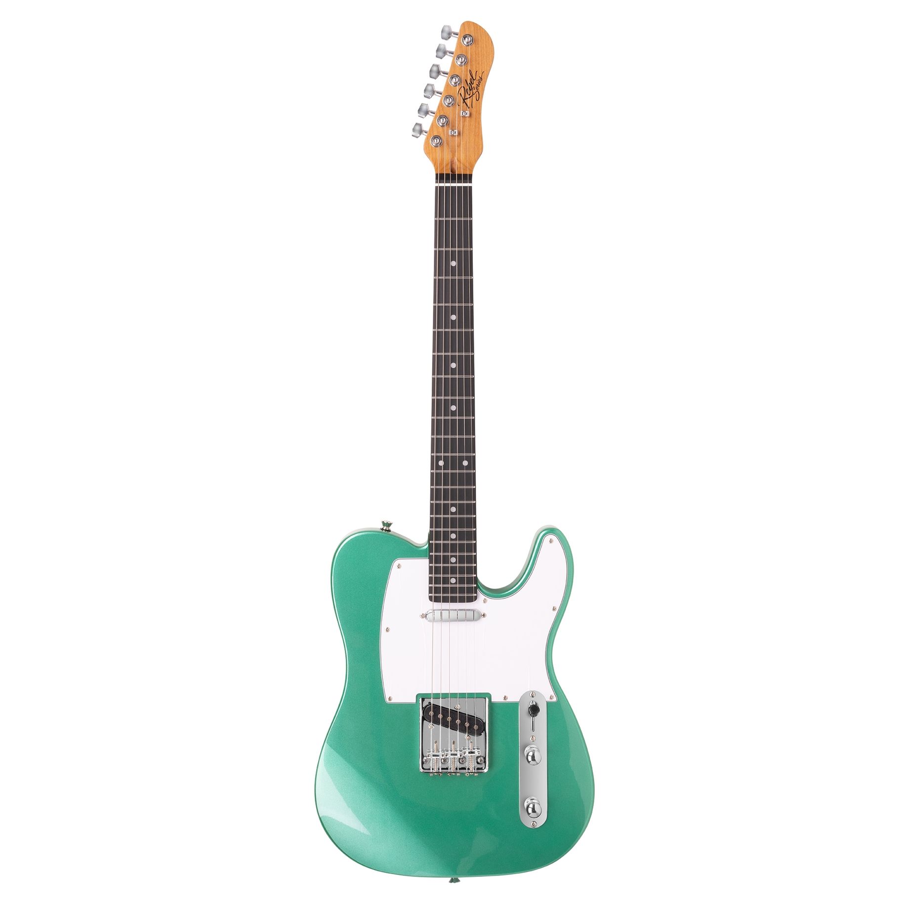 Rebel TE Electric Guitar Metallic Green
