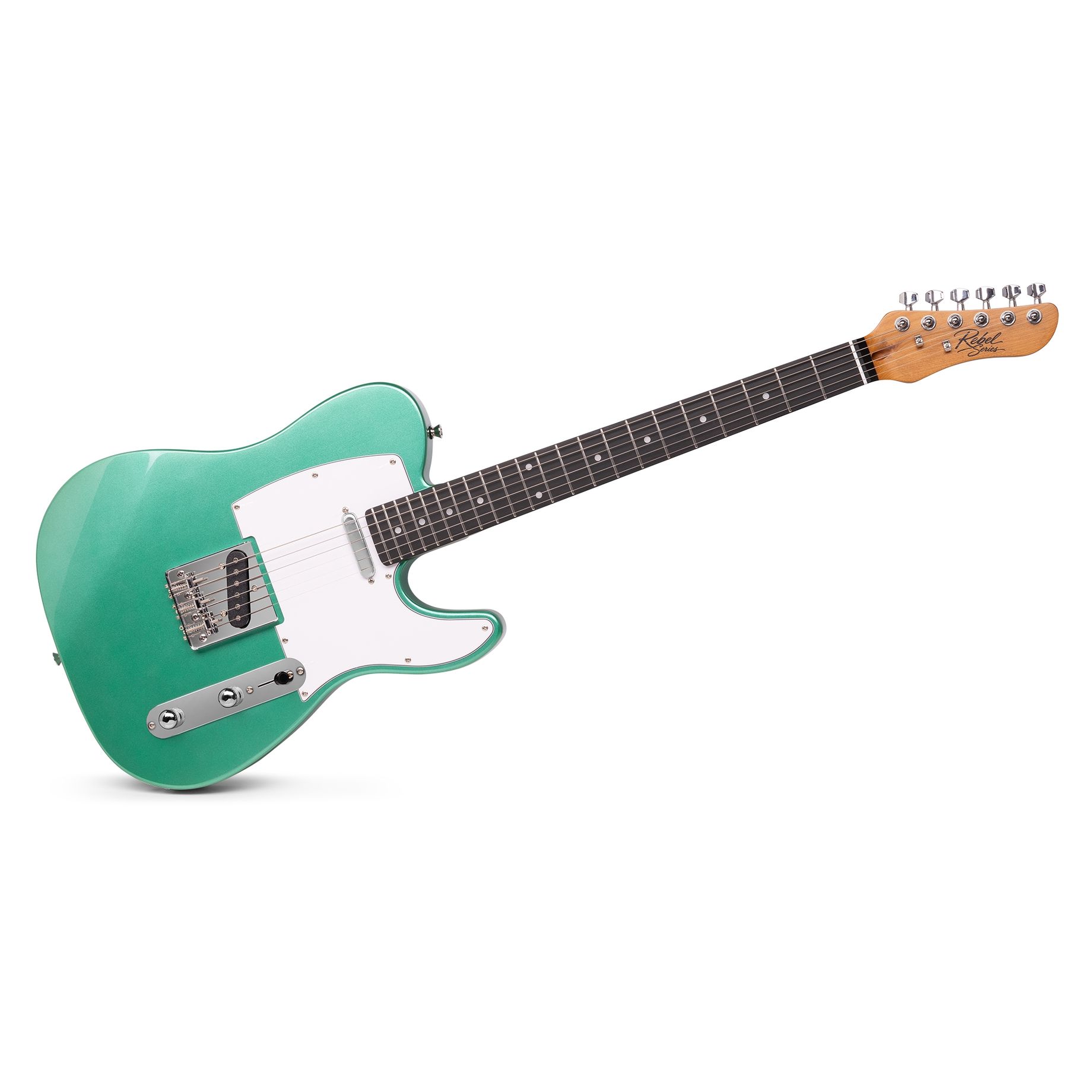 Rebel TE Electric Guitar Metallic Green