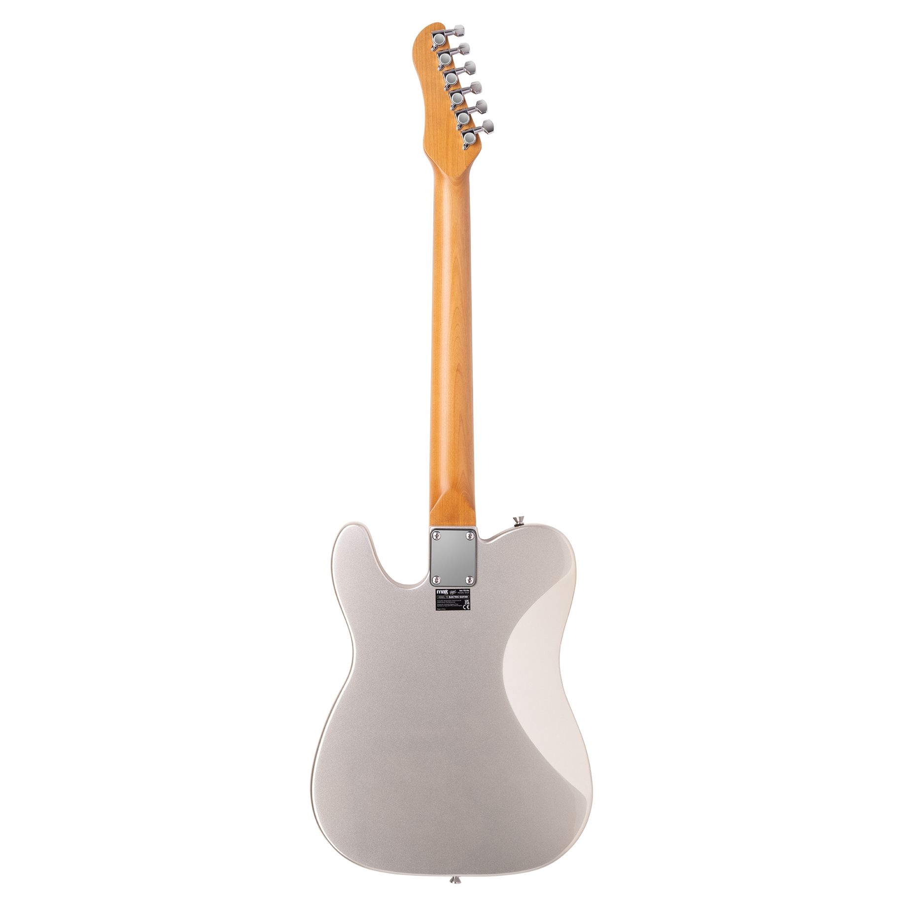 Rebel TE Electric Guitar Metallic Silver