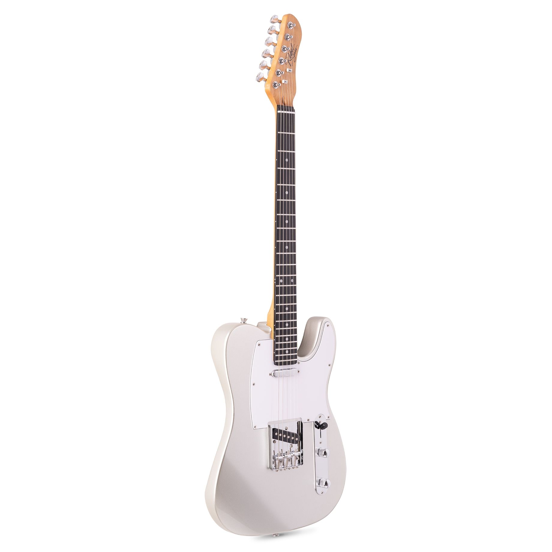 Rebel TE Electric Guitar Metallic Silver