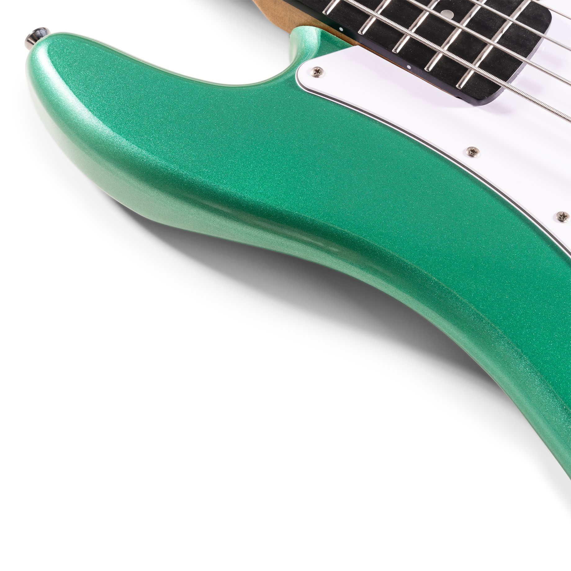 Rebel JB Bass Guitar Metallic Green