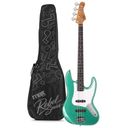 Rebel JB Bass Guitar Metallic Green