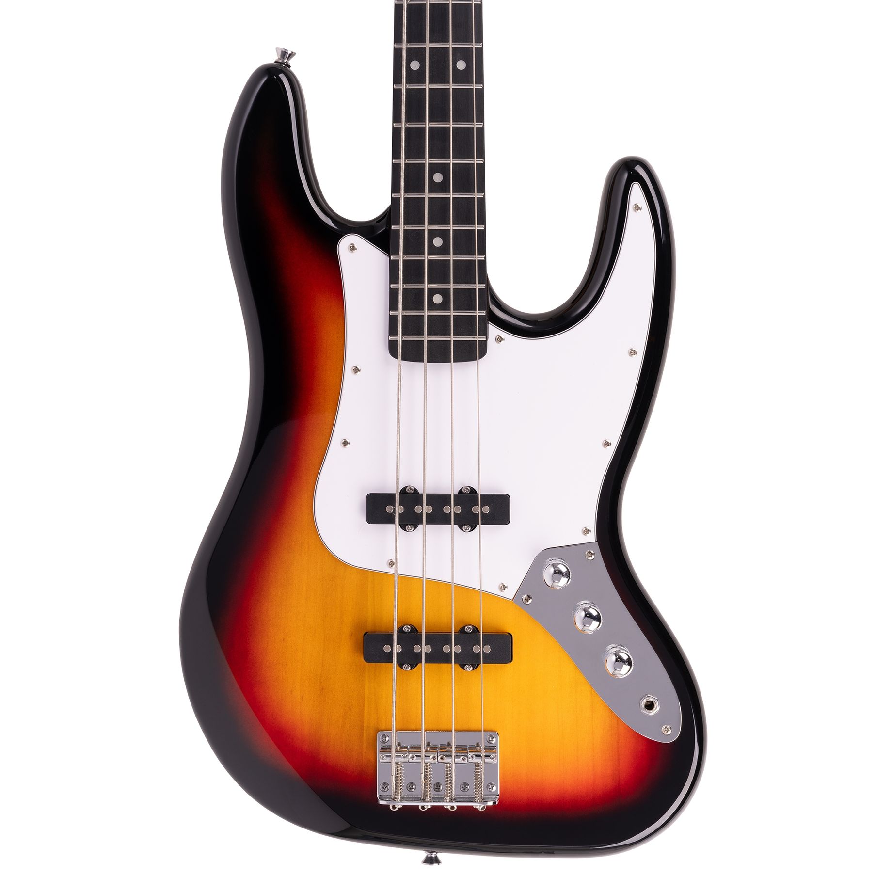 Rebel JB Bass Guitar Sunburst
