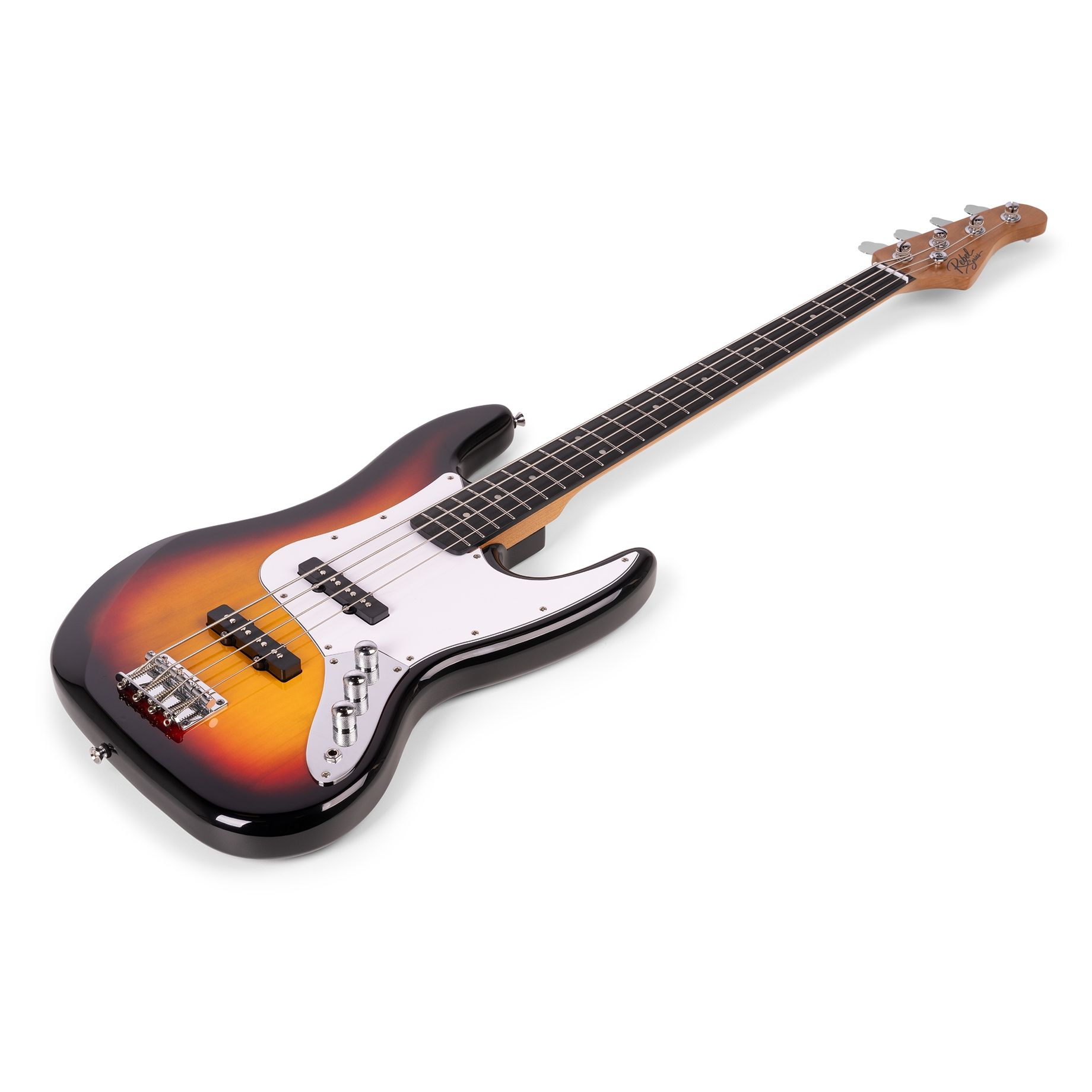 Rebel JB Bass Guitar Sunburst