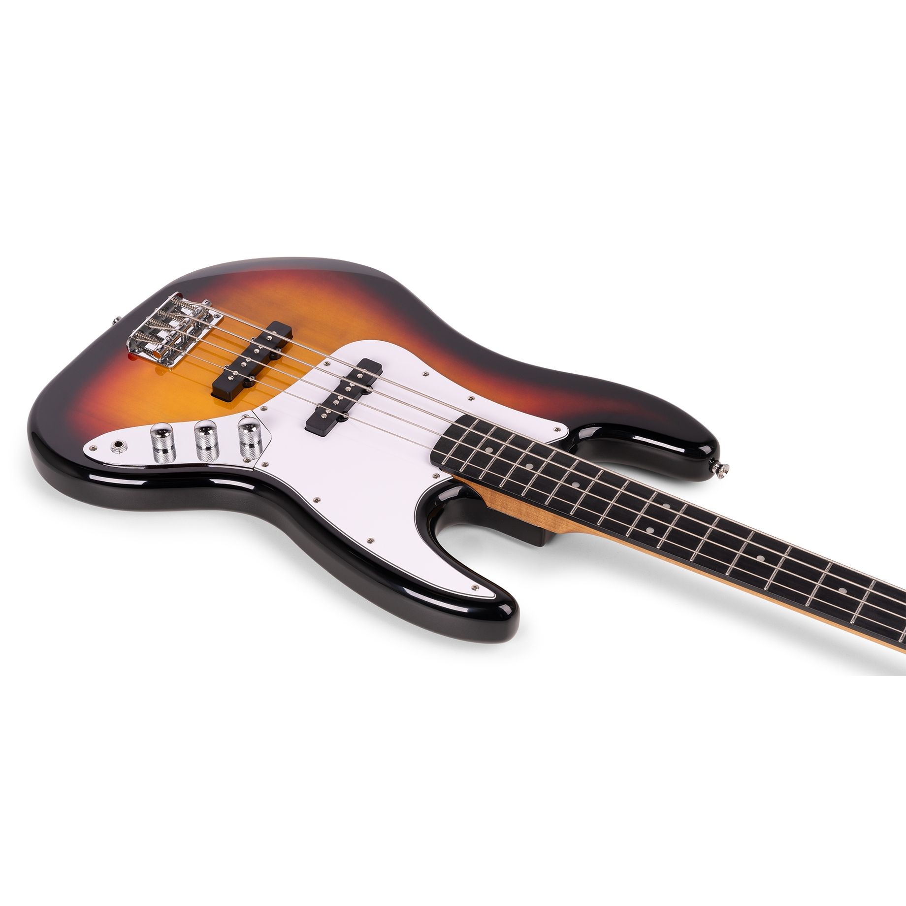 Rebel JB Bass Guitar Sunburst
