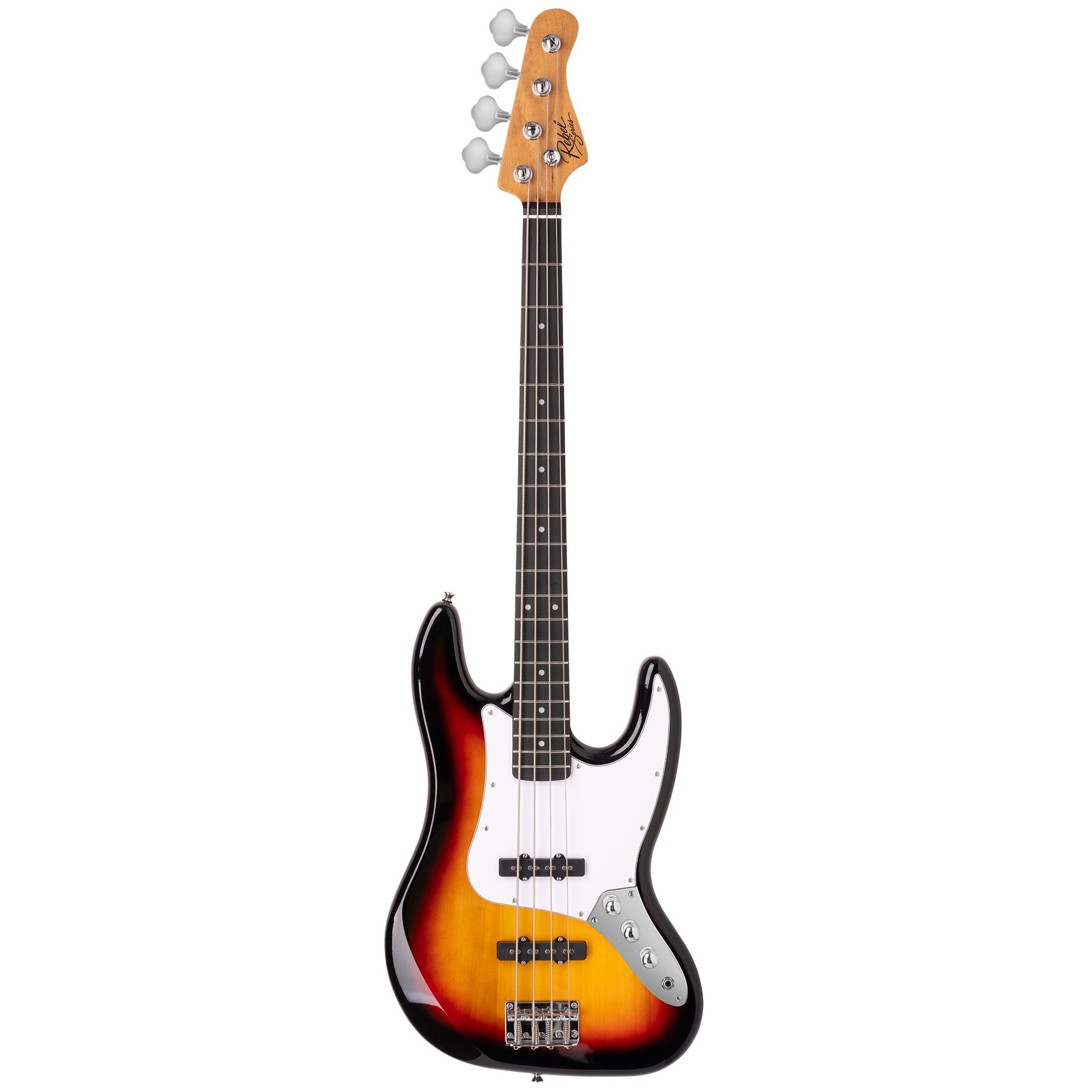 Rebel JB Bass Guitar Sunburst