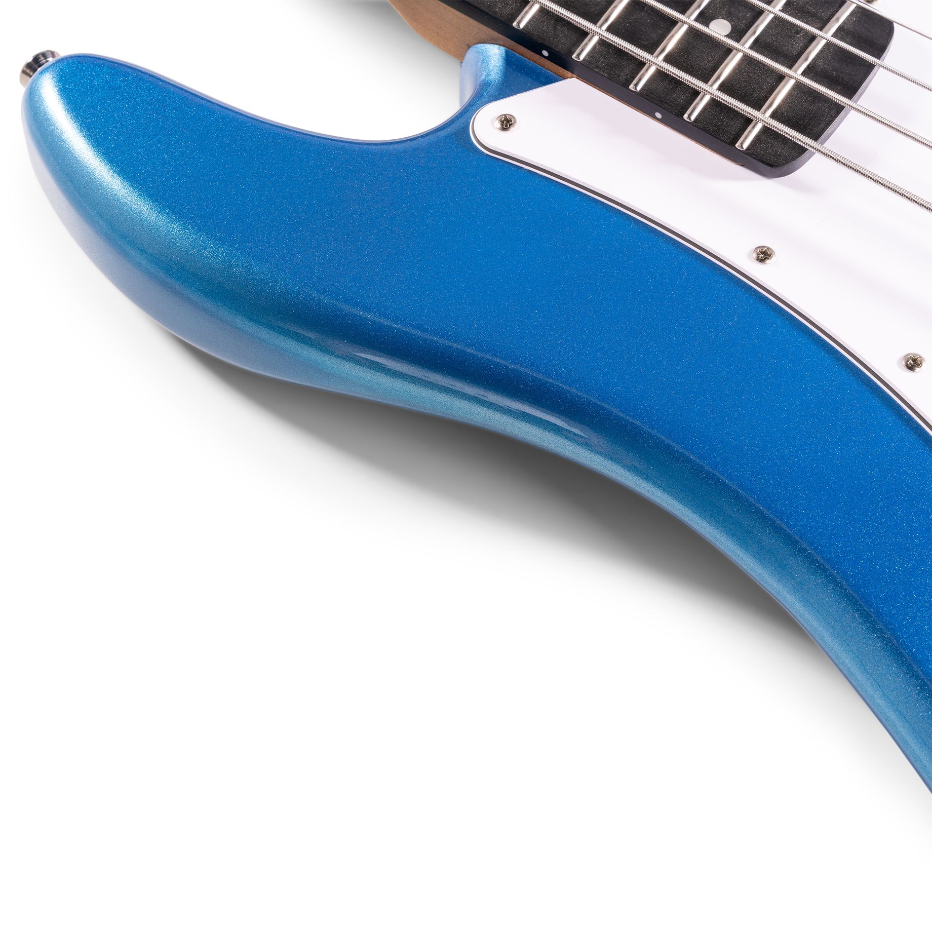 Rebel JB Bass Guitar Metallic Blue