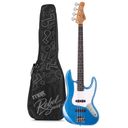 Rebel JB Bass Guitar Metallic Blue