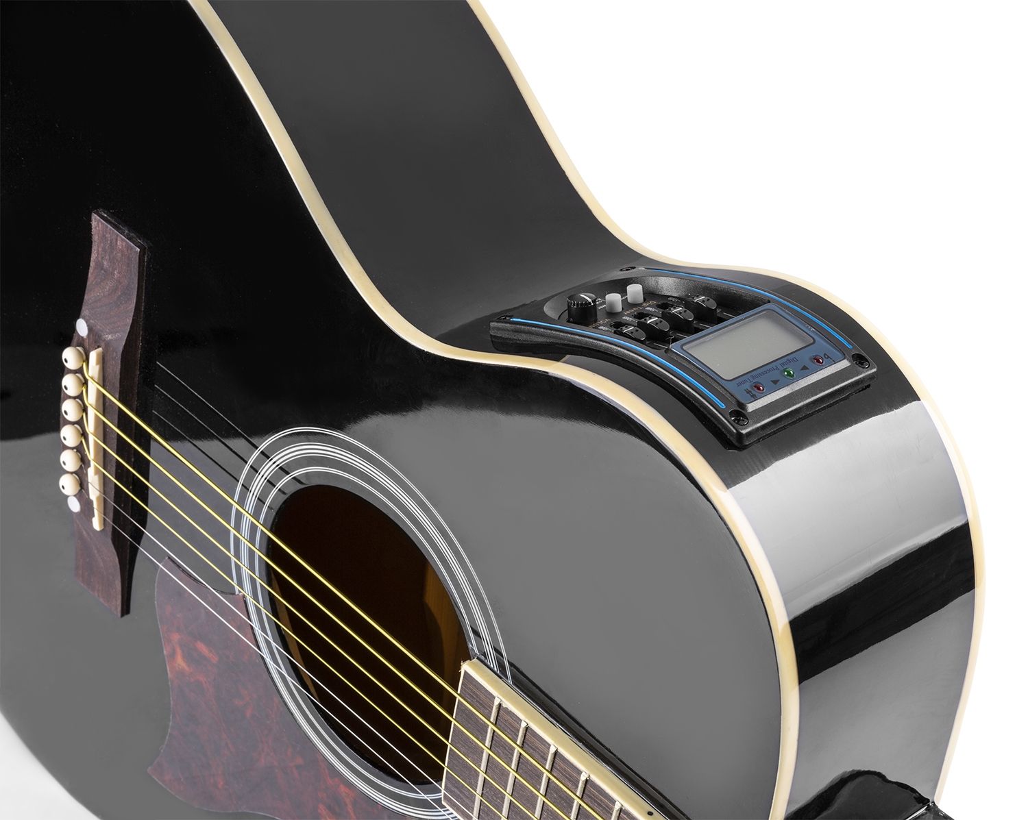 ShowKit Electric Acoustic Guitar Pack Black