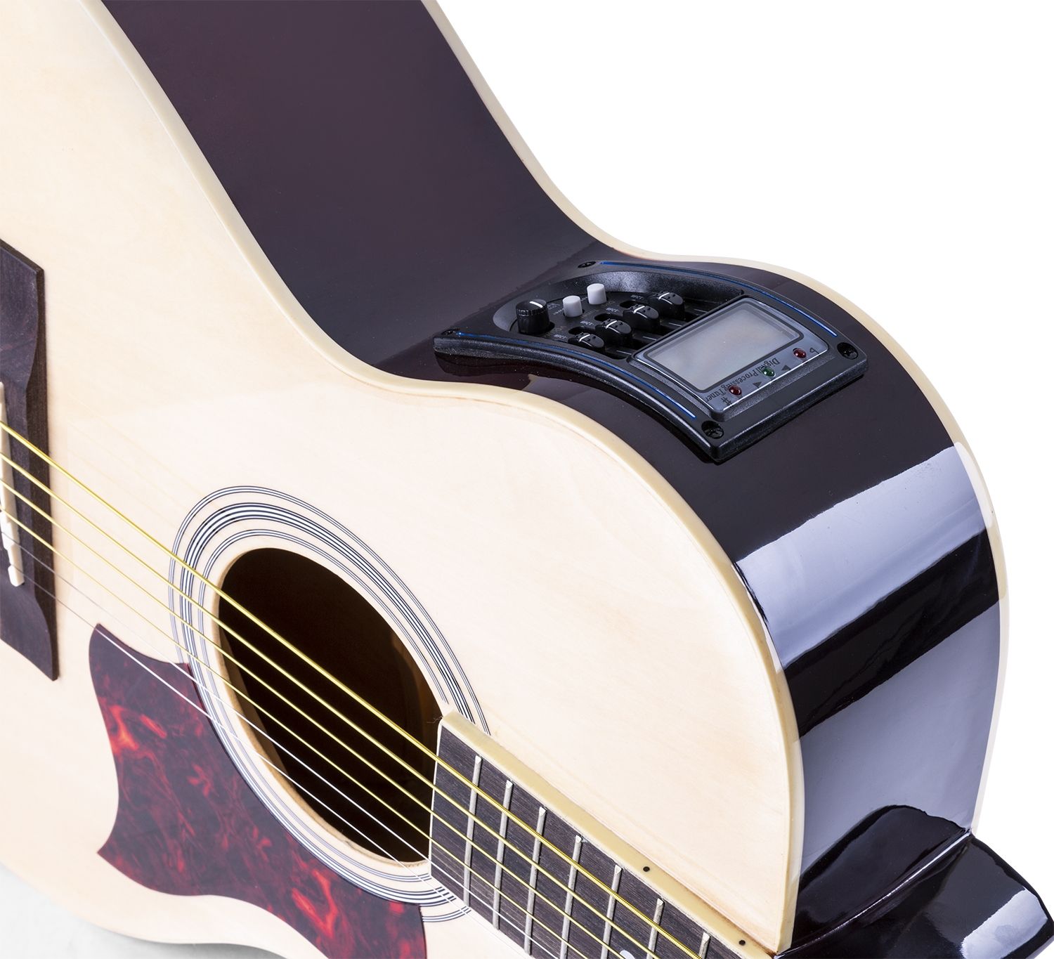 ShowKit Electric Acoustic Guitar Pack Natural