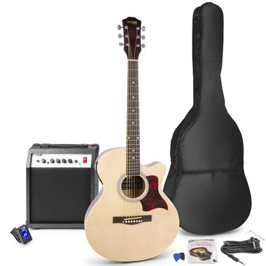 ShowKit Electric Acoustic Guitar Pack Natural