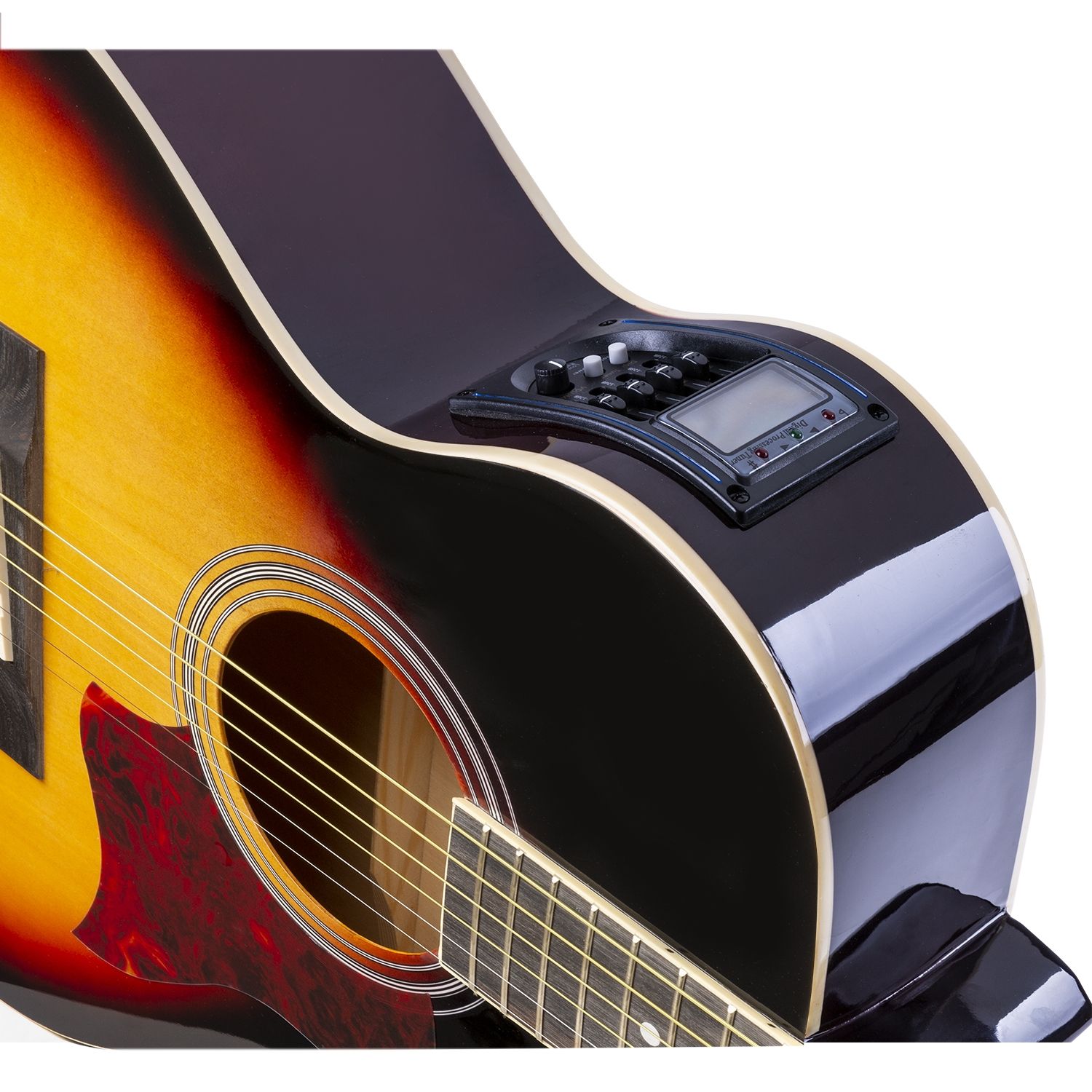 ShowKit Electric Acoustic Guitar Pack Sunburst