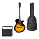 ShowKit Electric Acoustic Guitar Pack Sunburst