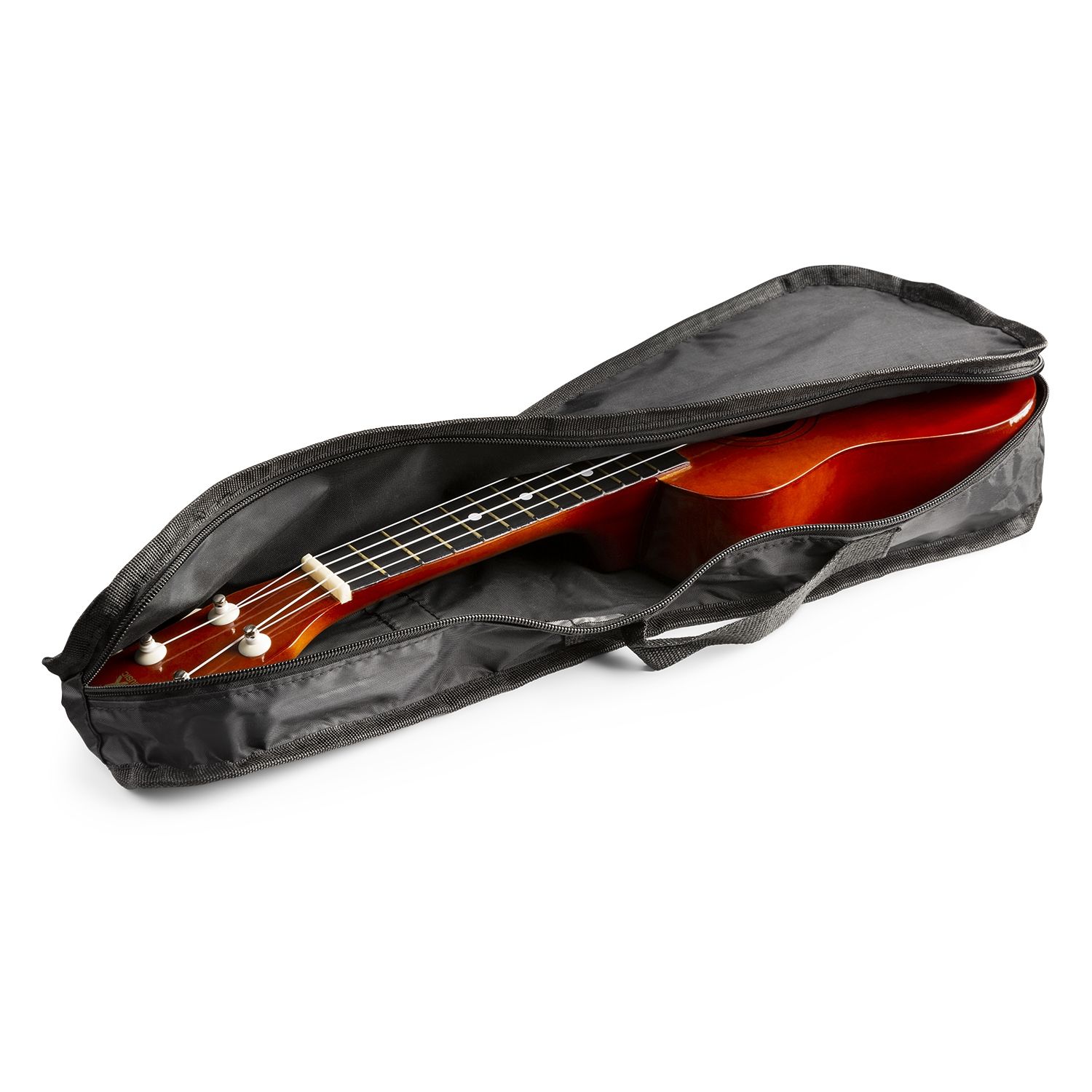 UKEY Ukulele Set Soprano 21" Dark Natural