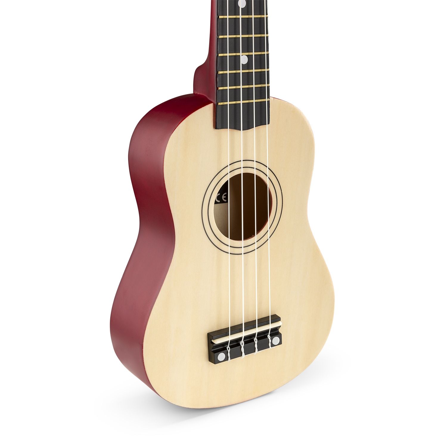 UKEY Ukulele Set Soprano 21" Natural