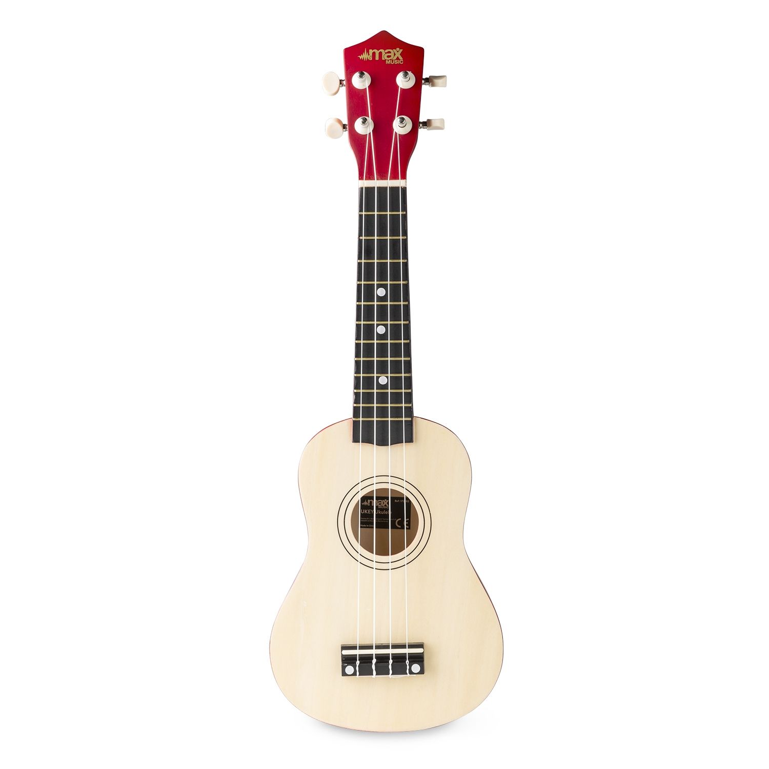 UKEY Ukulele Set Soprano 21" Natural
