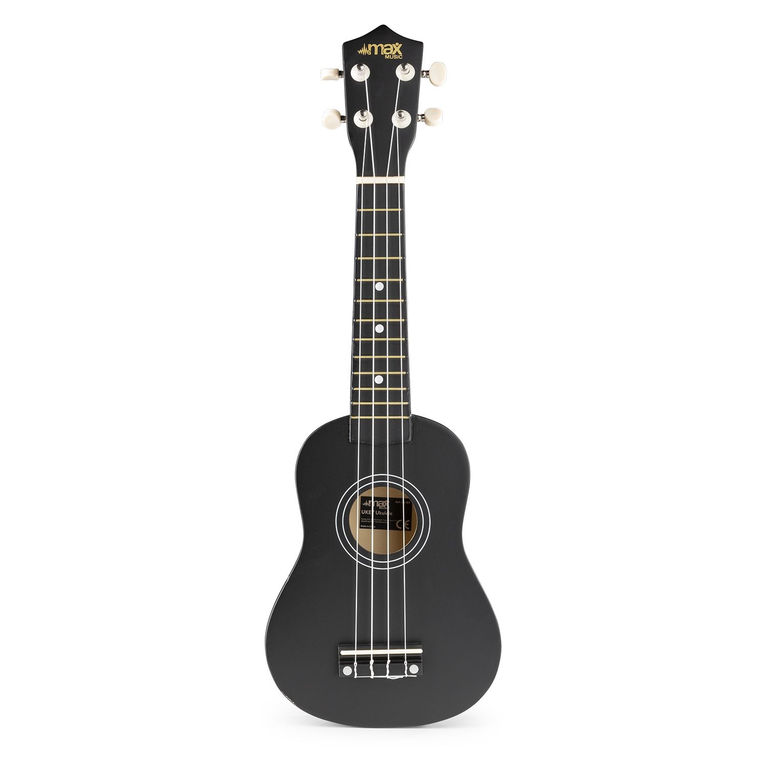 UKEY Ukulele Set Soprano 21" Black