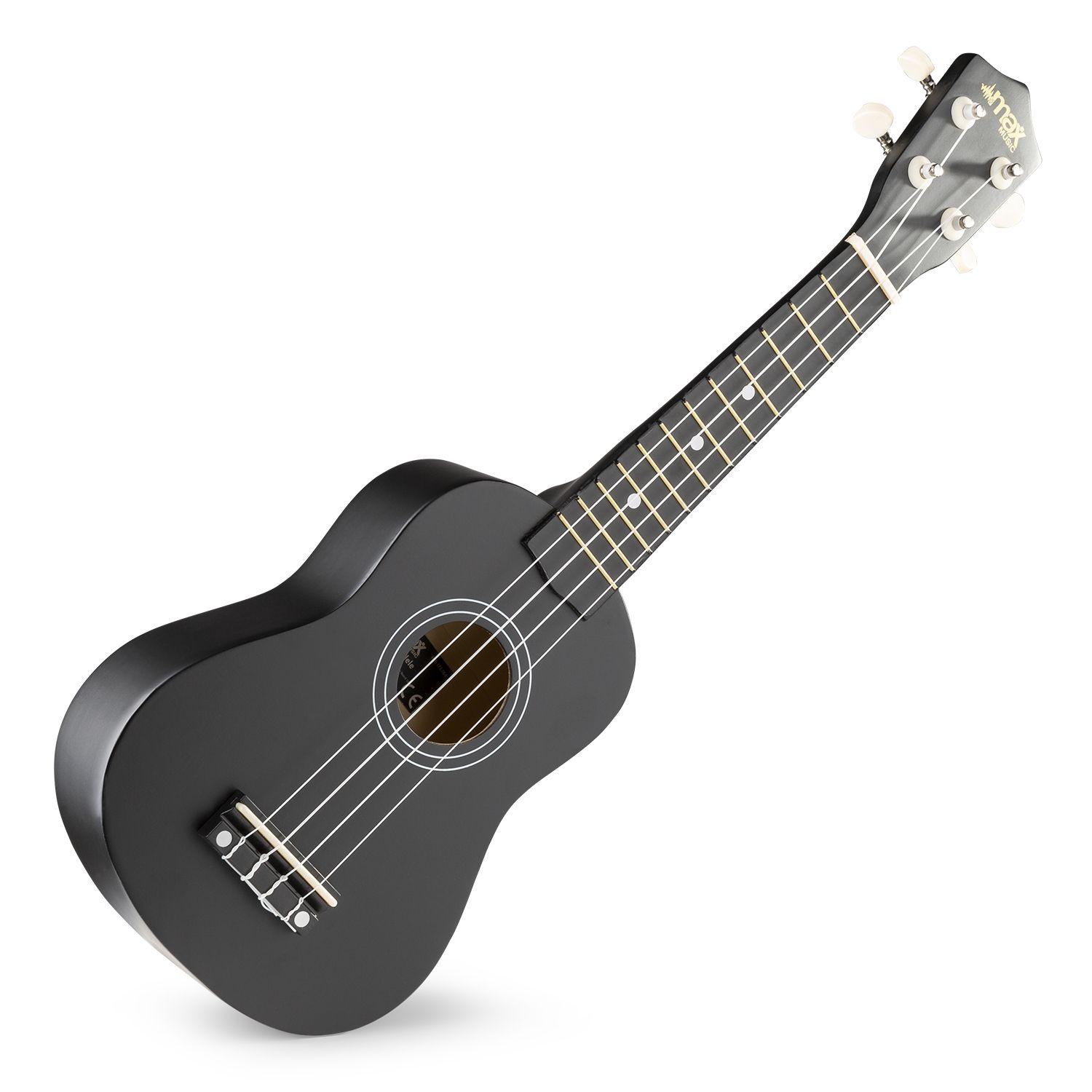 UKEY Ukulele Set Soprano 21" Black