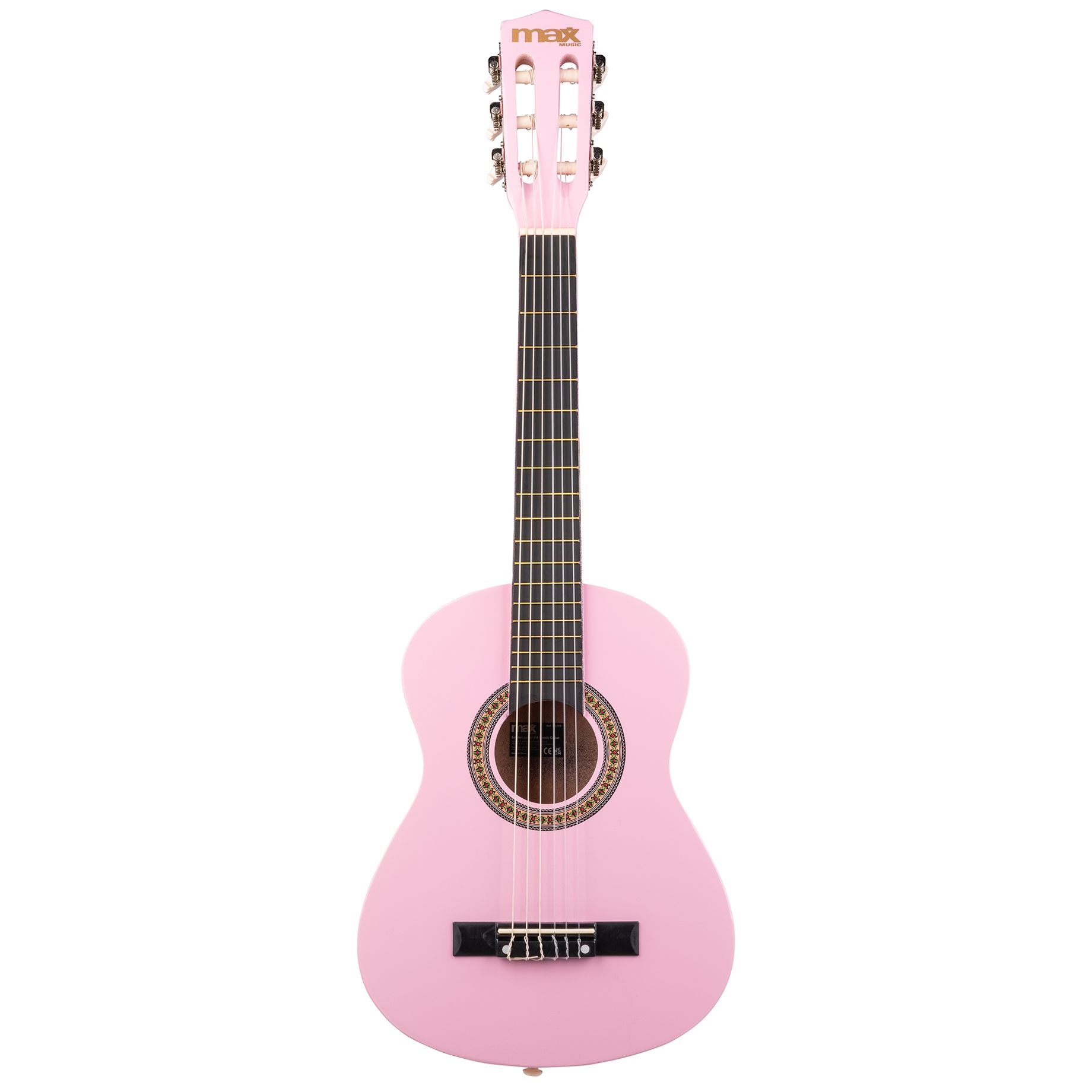 SoloArt Junior 1/4 Classic Guitar Pack Pink