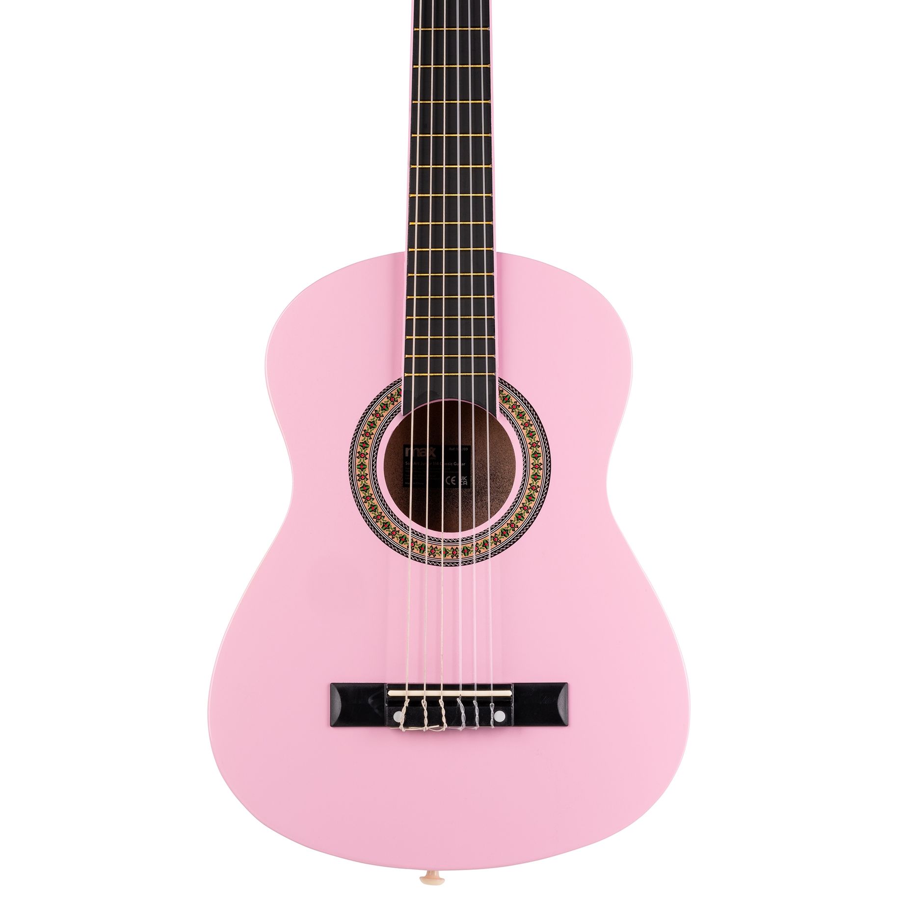 SoloArt Junior 1/4 Classic Guitar Pack Pink