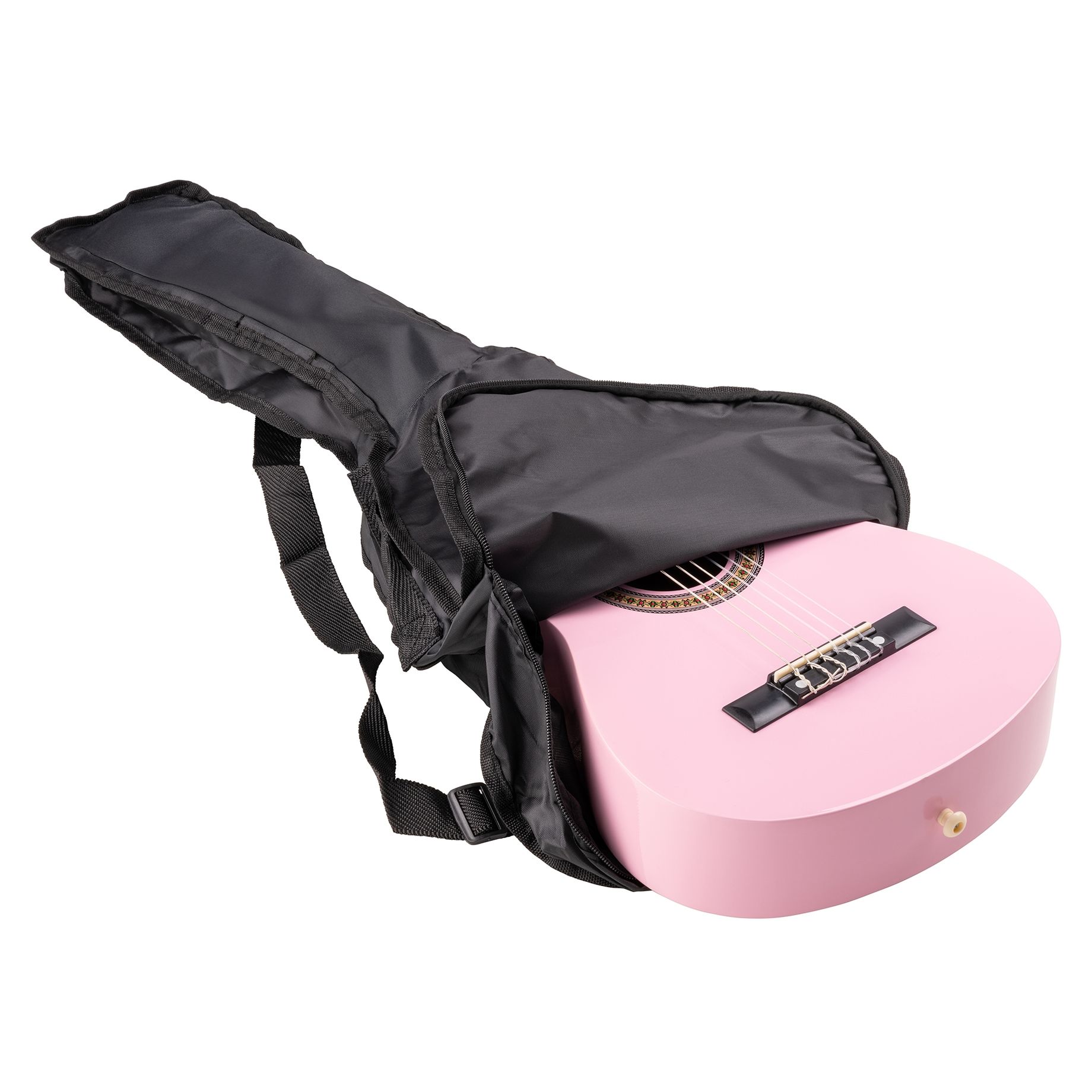 SoloArt Junior 1/4 Classic Guitar Pack Pink