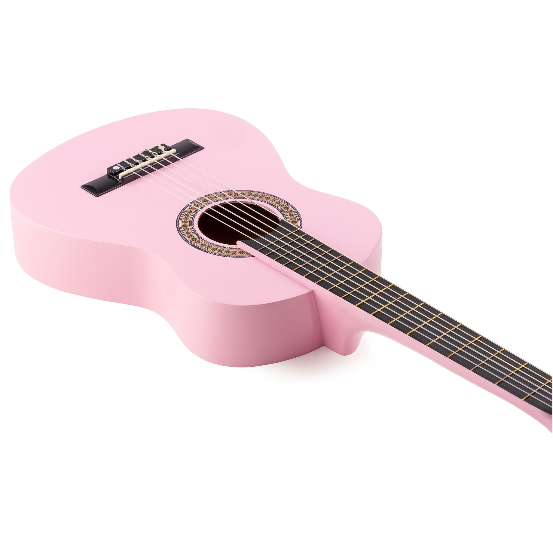 SoloArt Junior 1/4 Classic Guitar Pack Pink