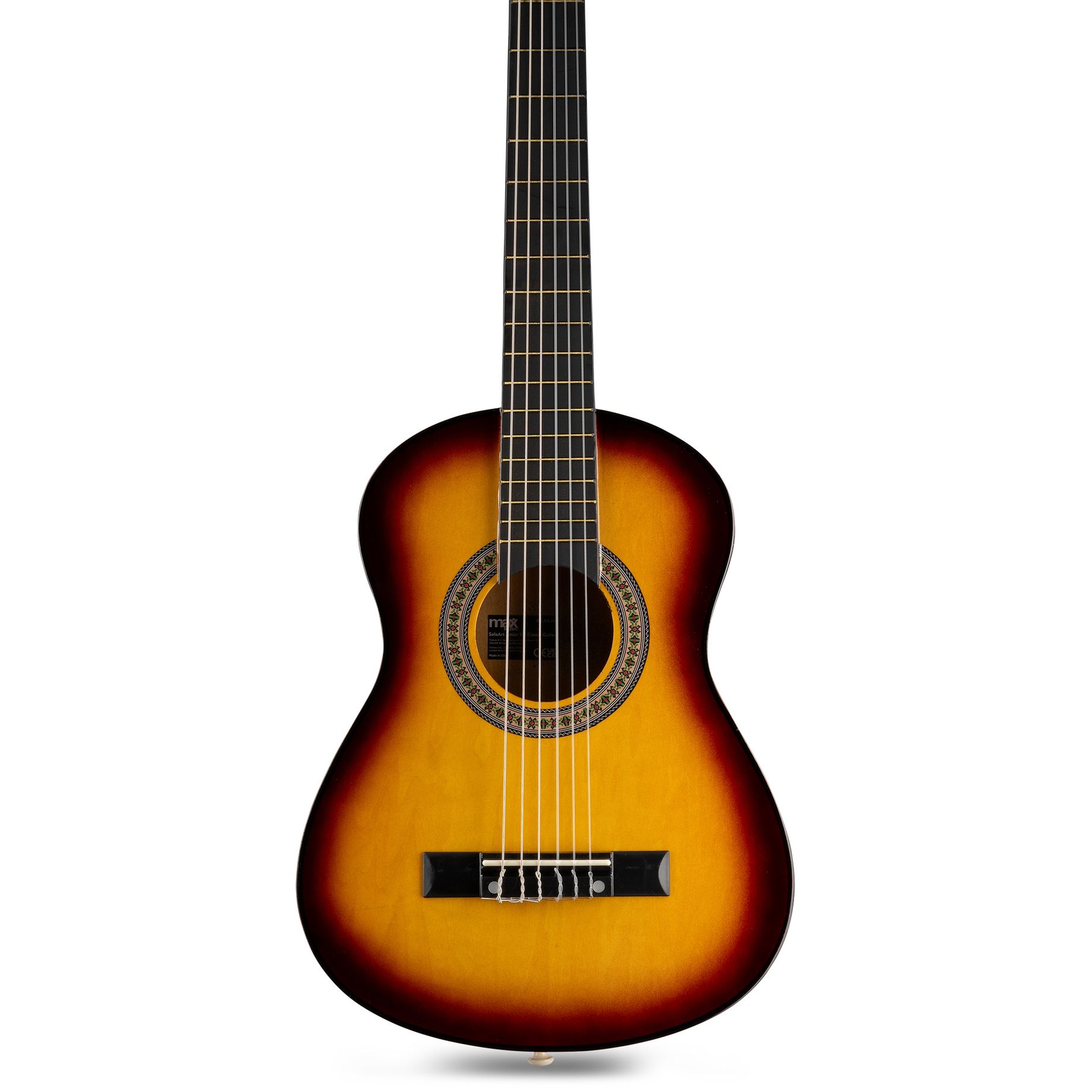 SoloArt Junior 1/4 Classic Guitar Pack Sunburst