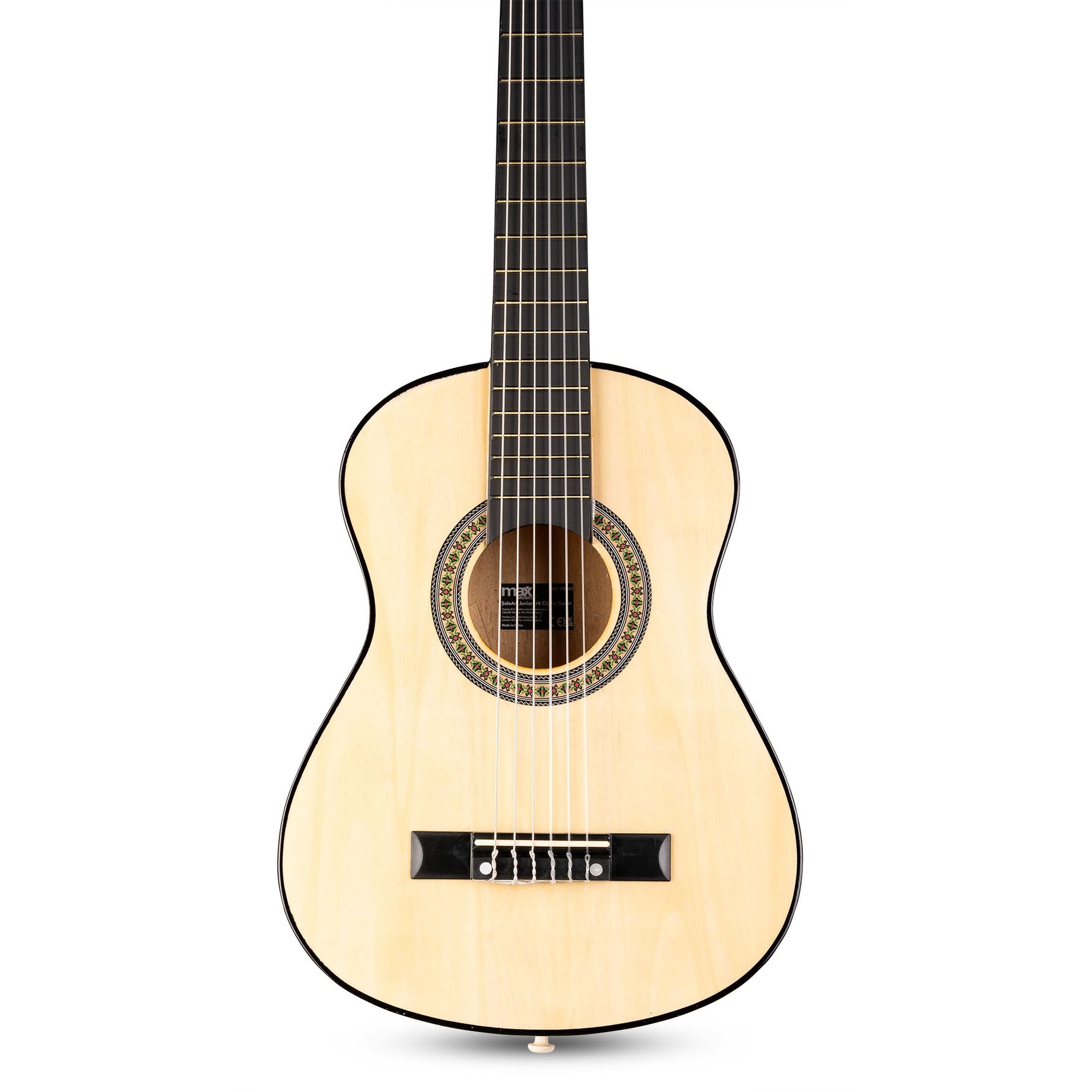 SoloArt Junior 1/4 Classic Guitar Pack Natural