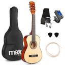SoloArt Junior 1/4 Classic Guitar Pack Natural