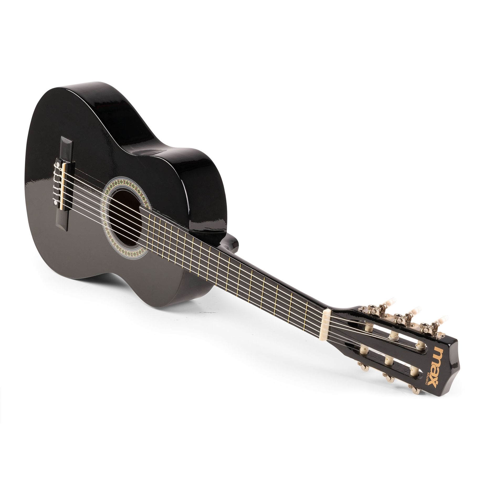 SoloArt Junior 1/4 Classic Guitar Pack Black